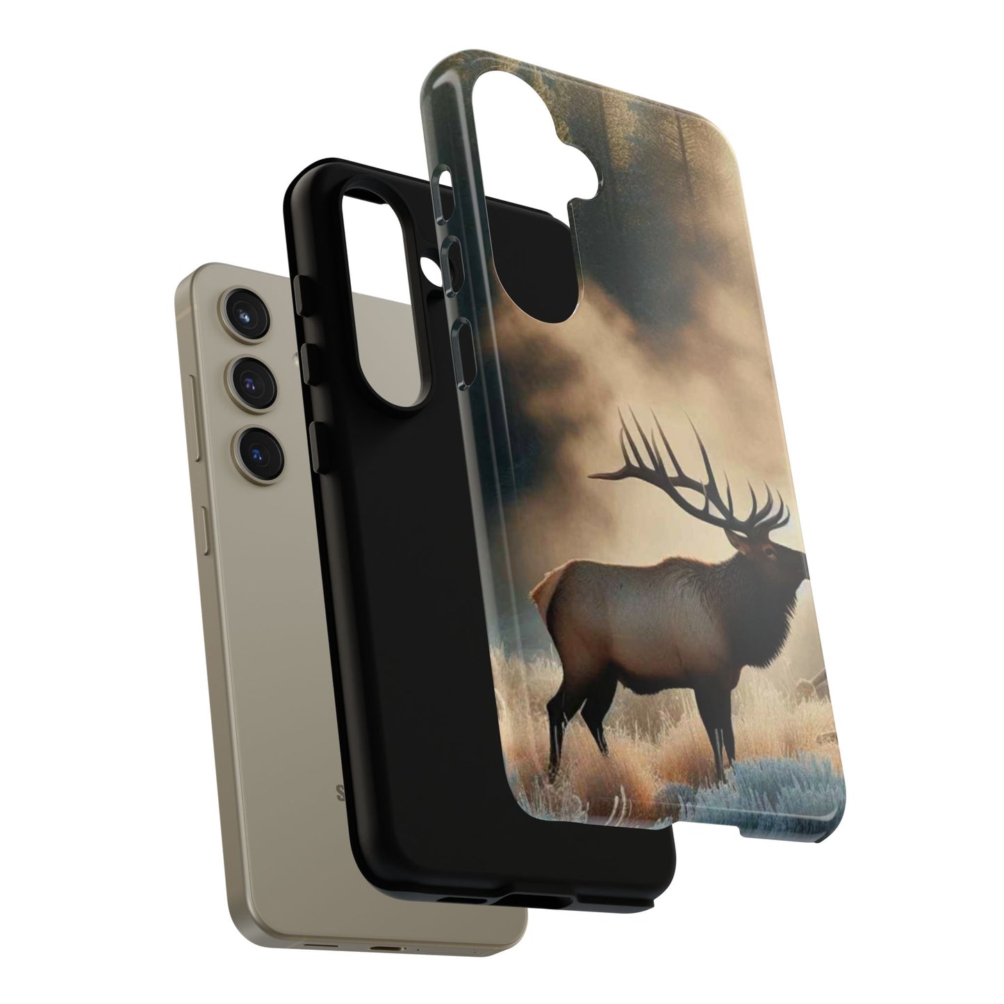 Phone Case - Elk on a Frosty Morning Design