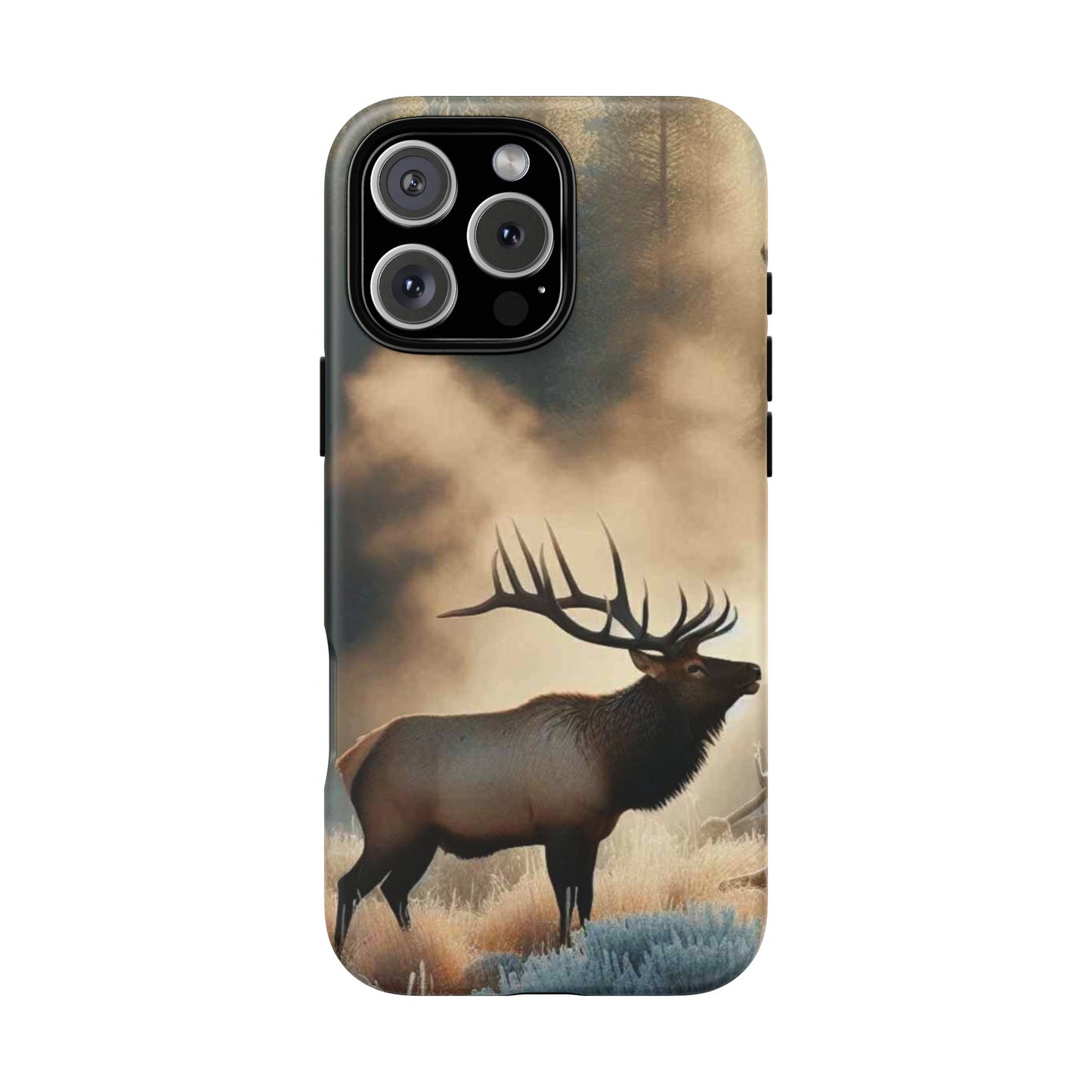 Phone Case - Elk on a Frosty Morning Design