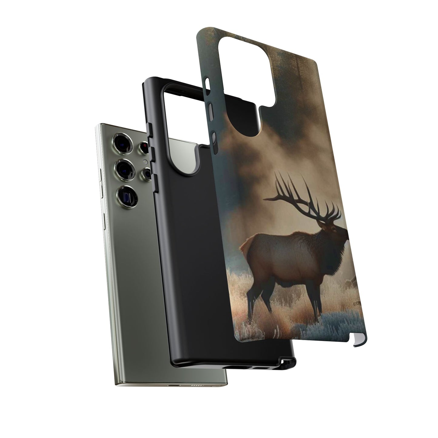 Phone Case - Elk on a Frosty Morning Design