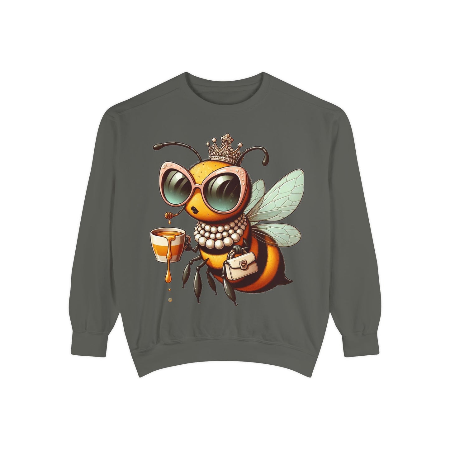 Unisex Garment-Dyed Sweatshirt bougie bee