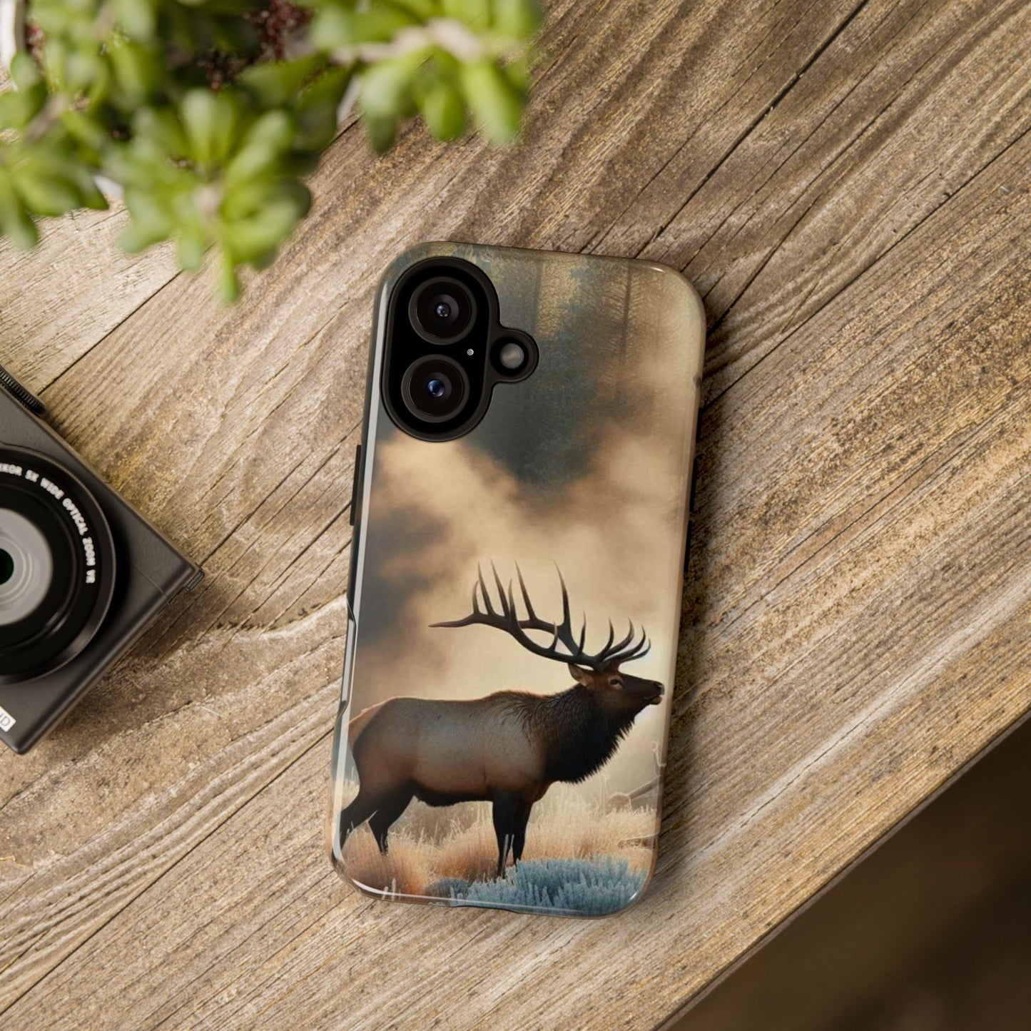 Phone Case - Elk on a Frosty Morning Design