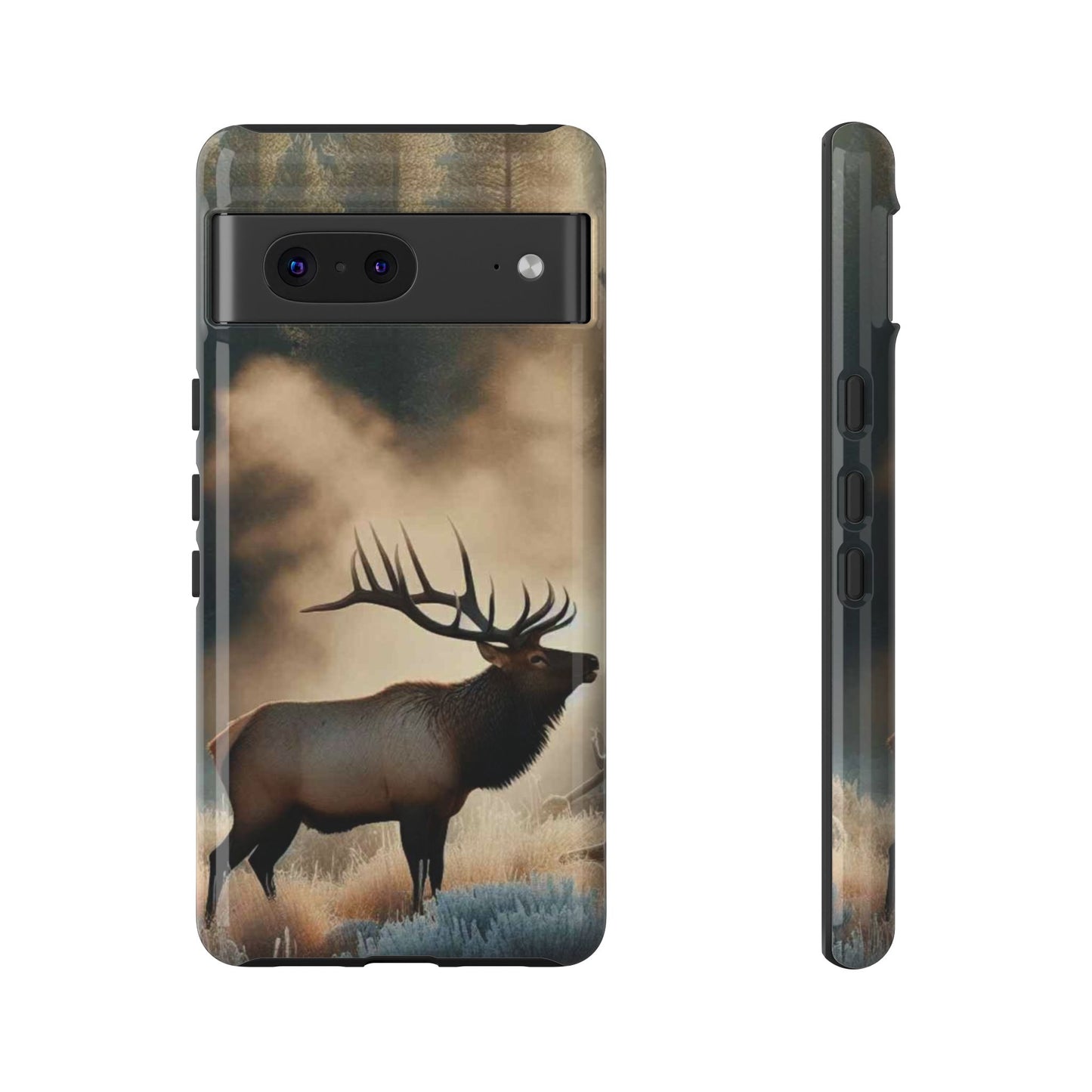 Phone Case - Elk on a Frosty Morning Design