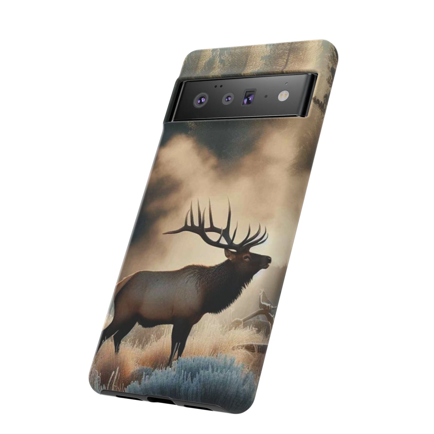Phone Case - Elk on a Frosty Morning Design