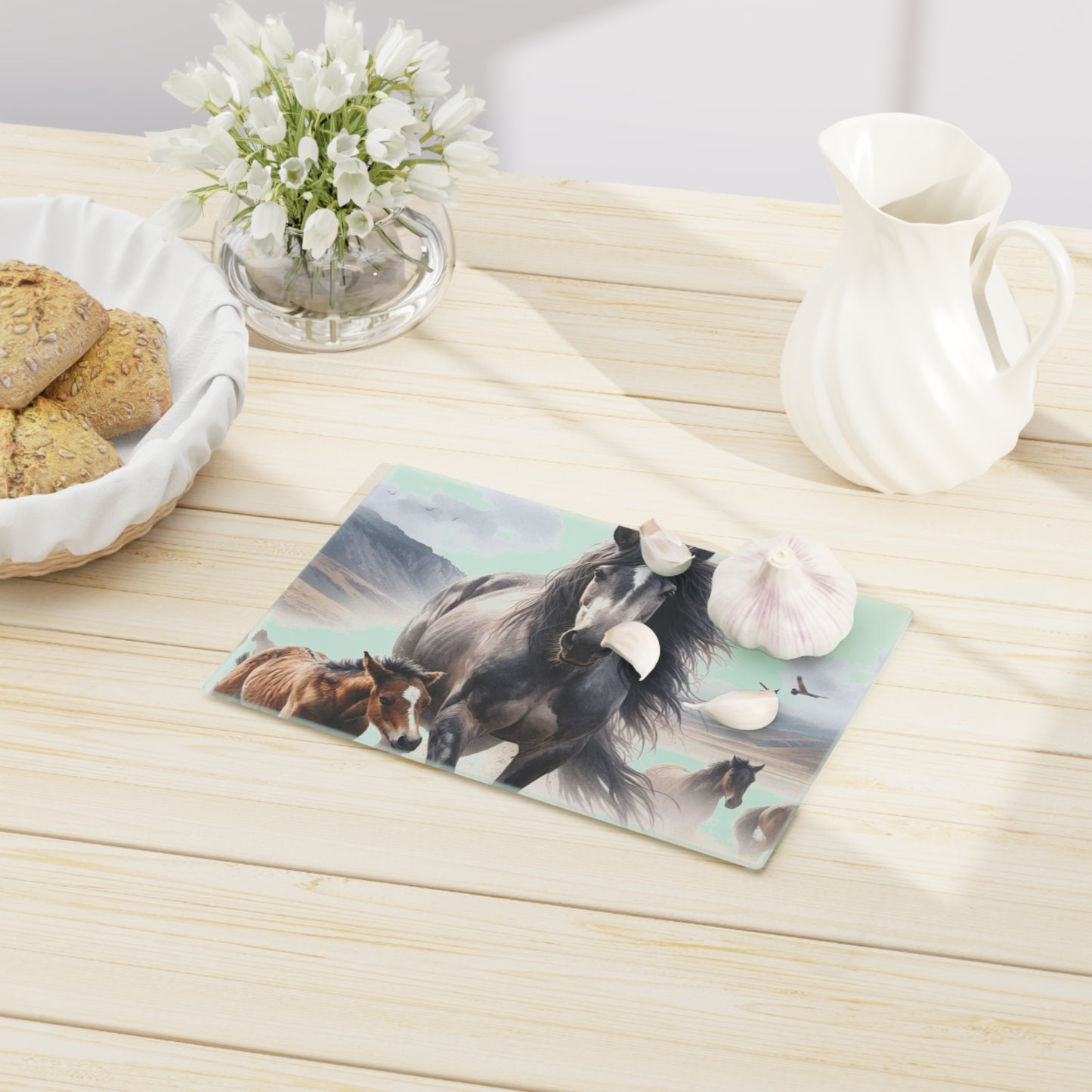 Cutting Board - Wild Horses