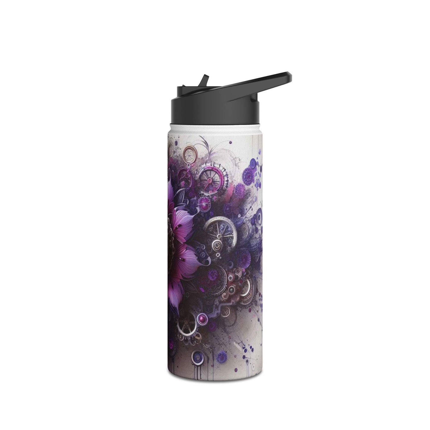 Stainless Steel Water Bottle, Standard Lid