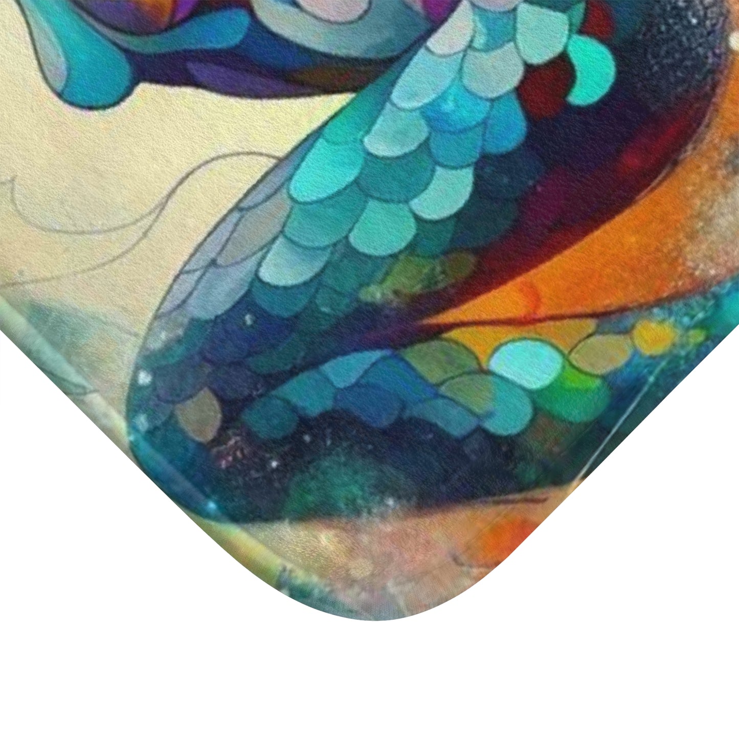 Bath Mat - mermaid