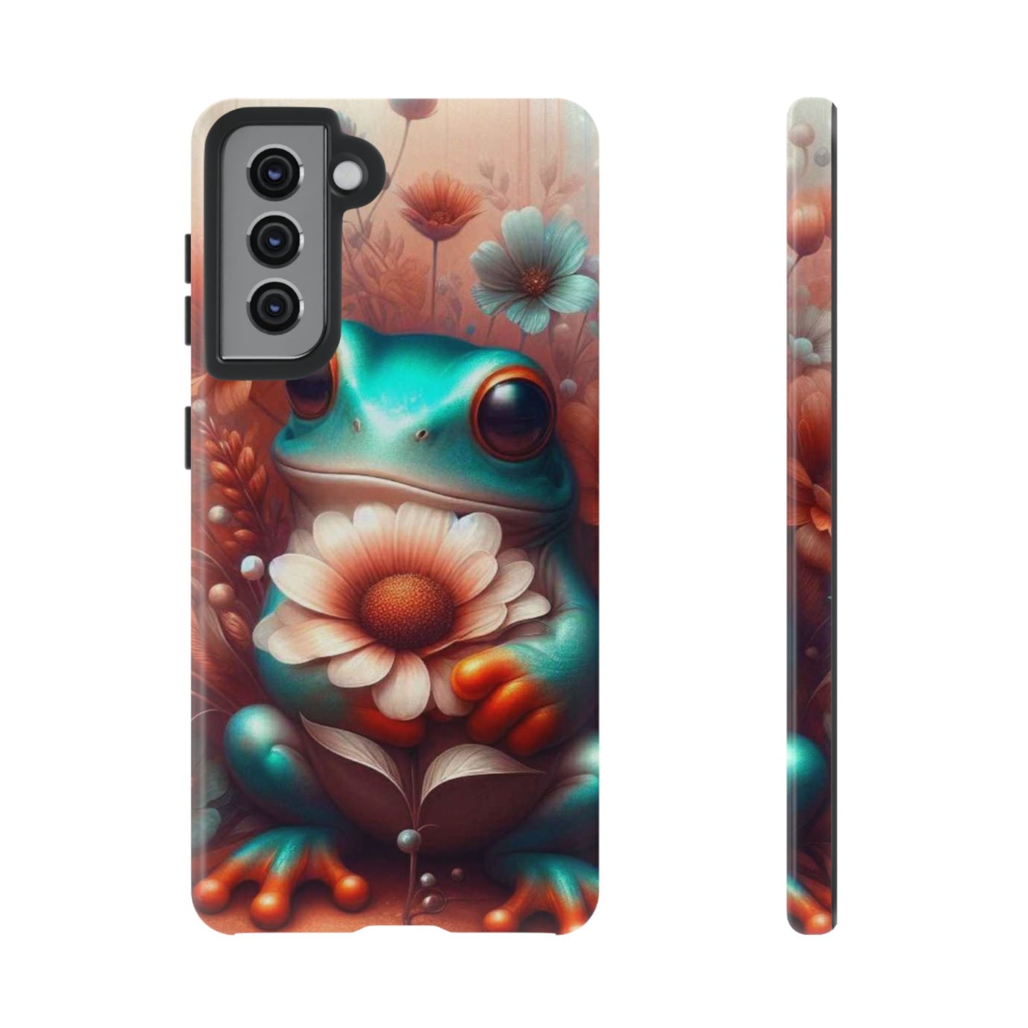 Phone Case Froggy Flower Days Tough Cases