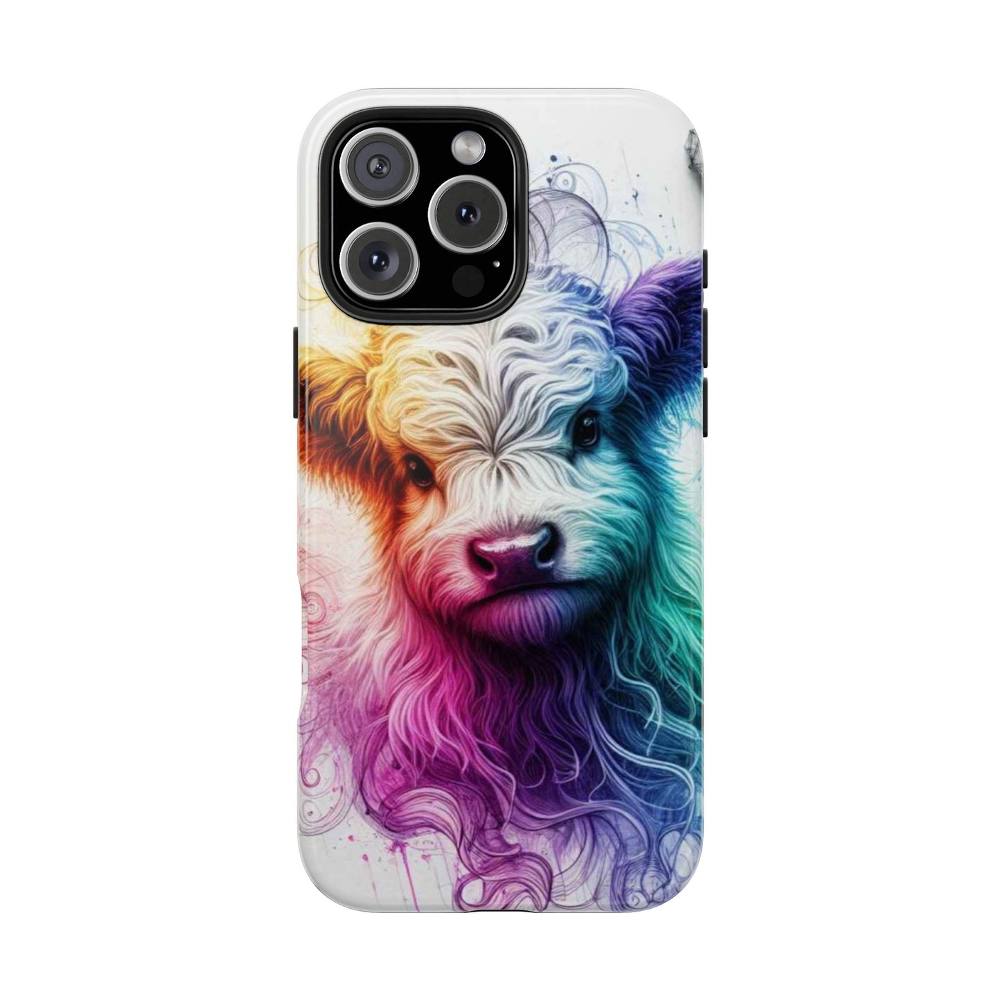 Tough Phone Cases - Cute Cow
