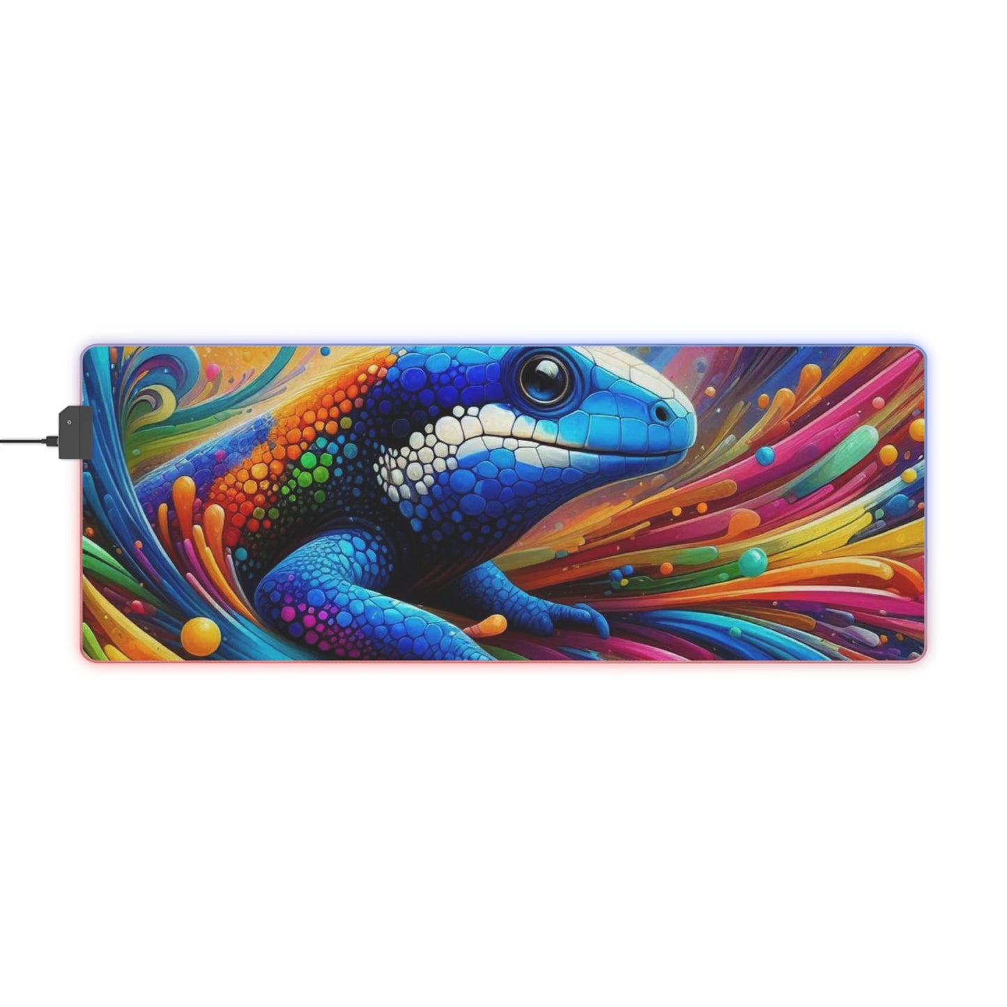 LED Gaming Mouse Pad - Lizard