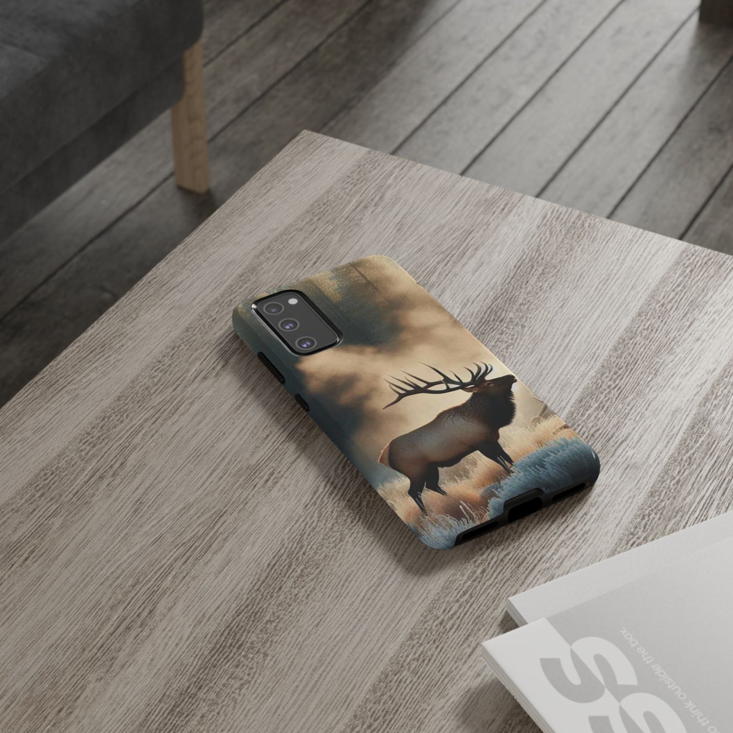 Phone Case - Elk on a Frosty Morning Design