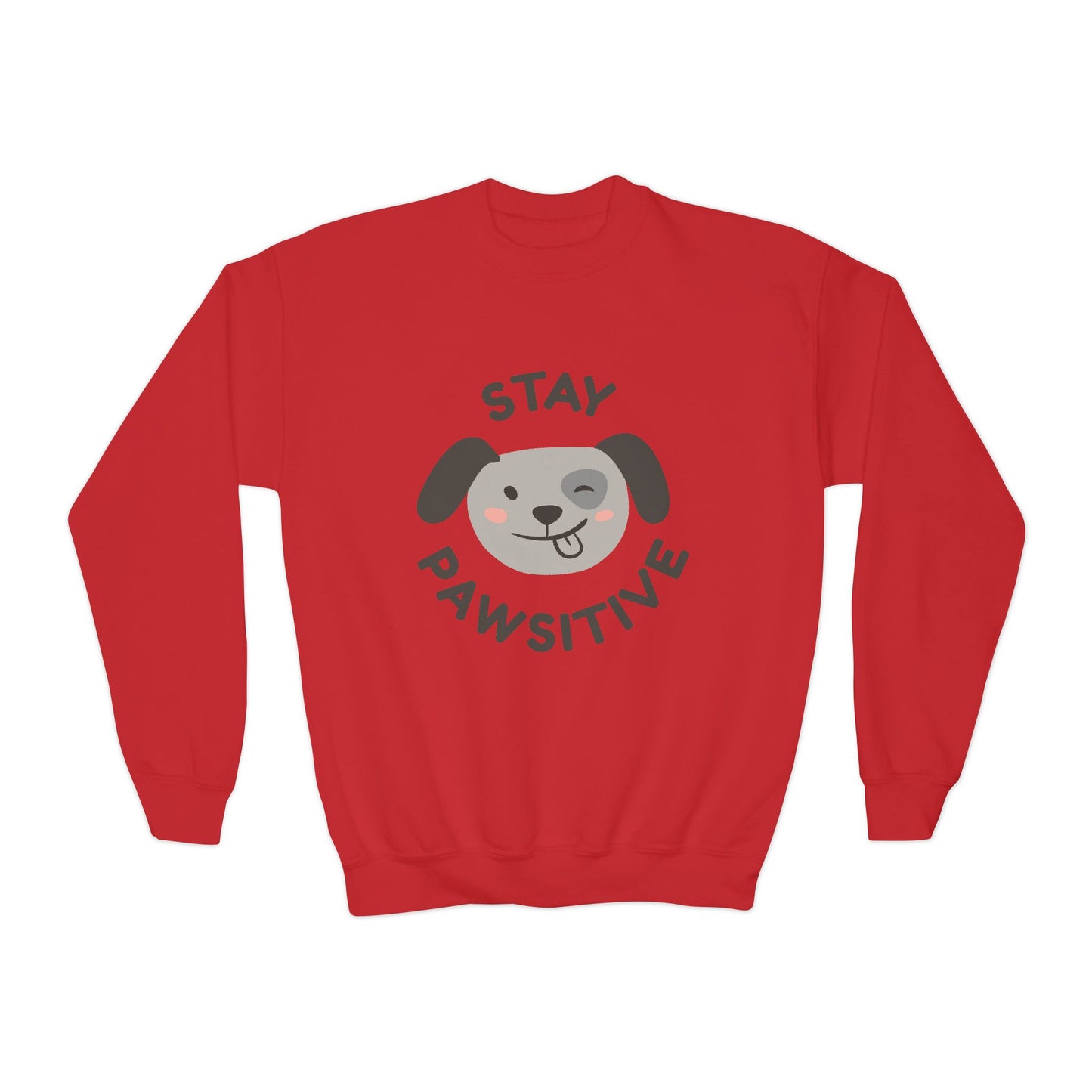 Stay Pawsitive Youth Sweatshirt