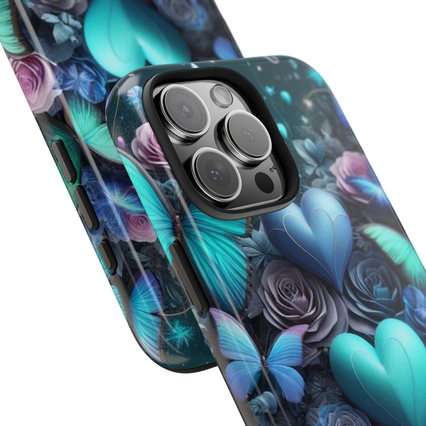 Tough Phone Cases butterfly heart