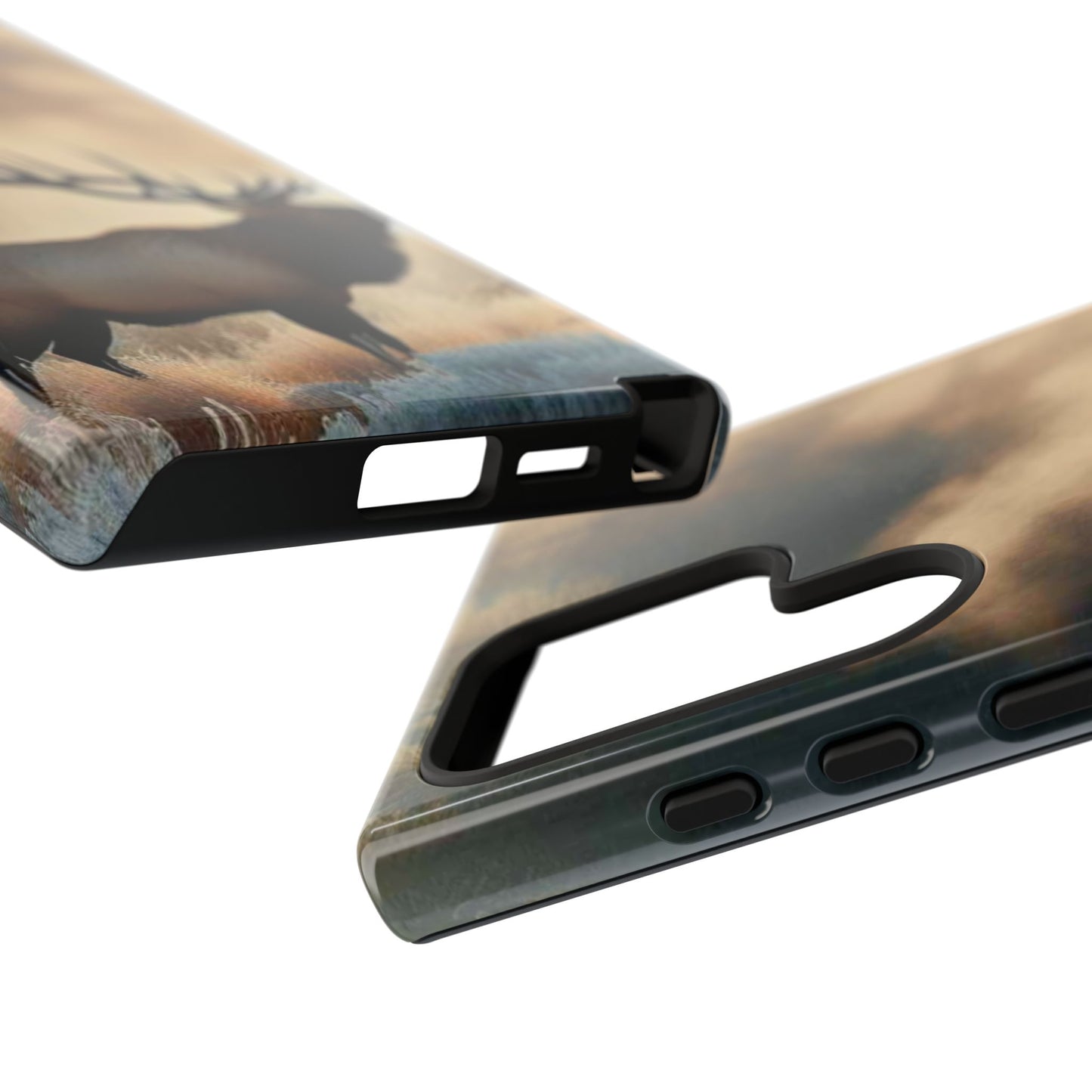 Phone Case - Elk on a Frosty Morning Design