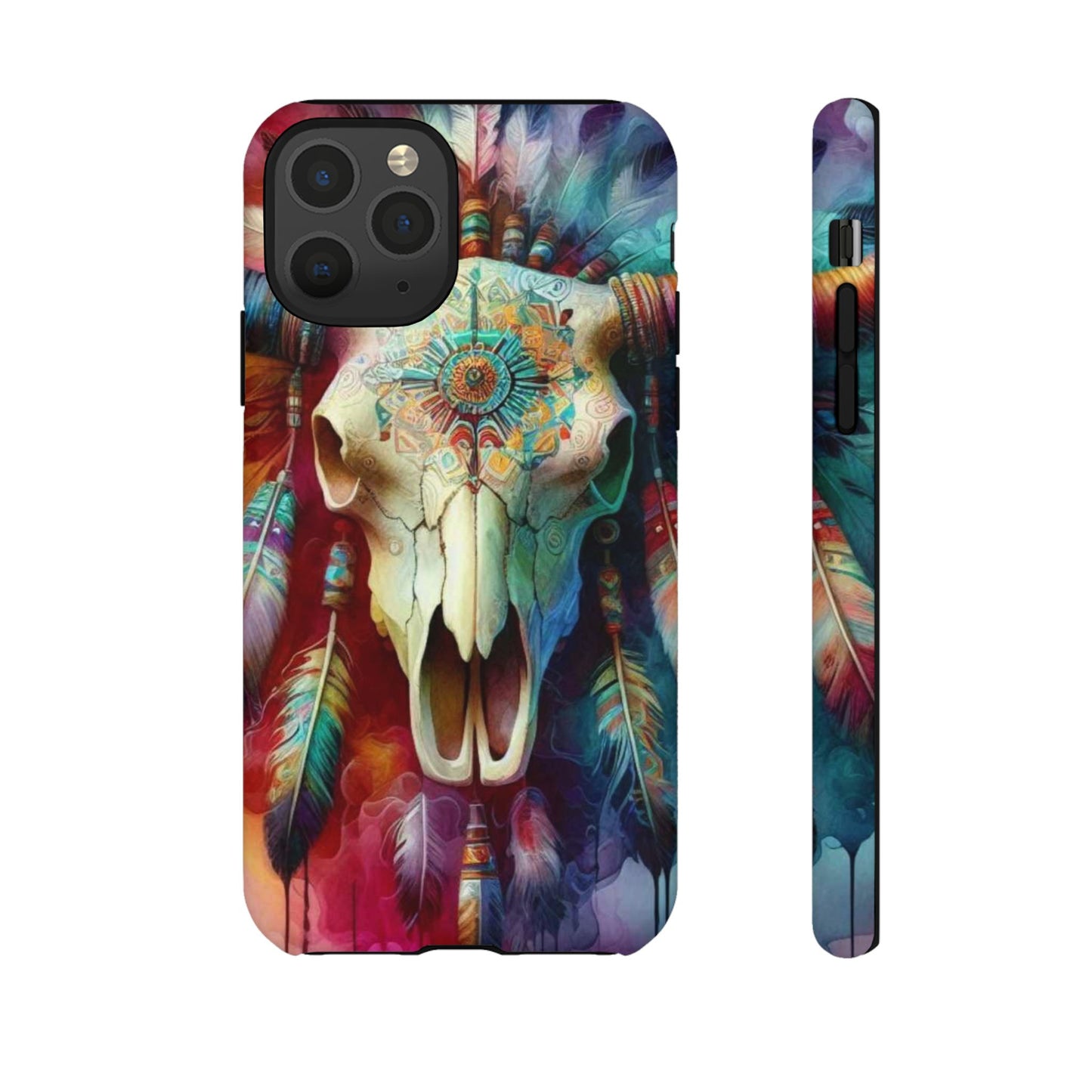 Tough Cases bull skull