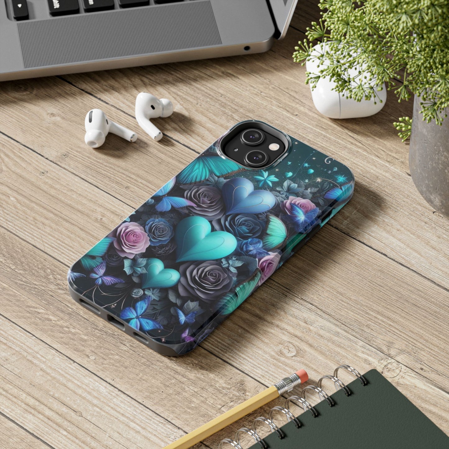 Tough Phone Cases butterfly heart