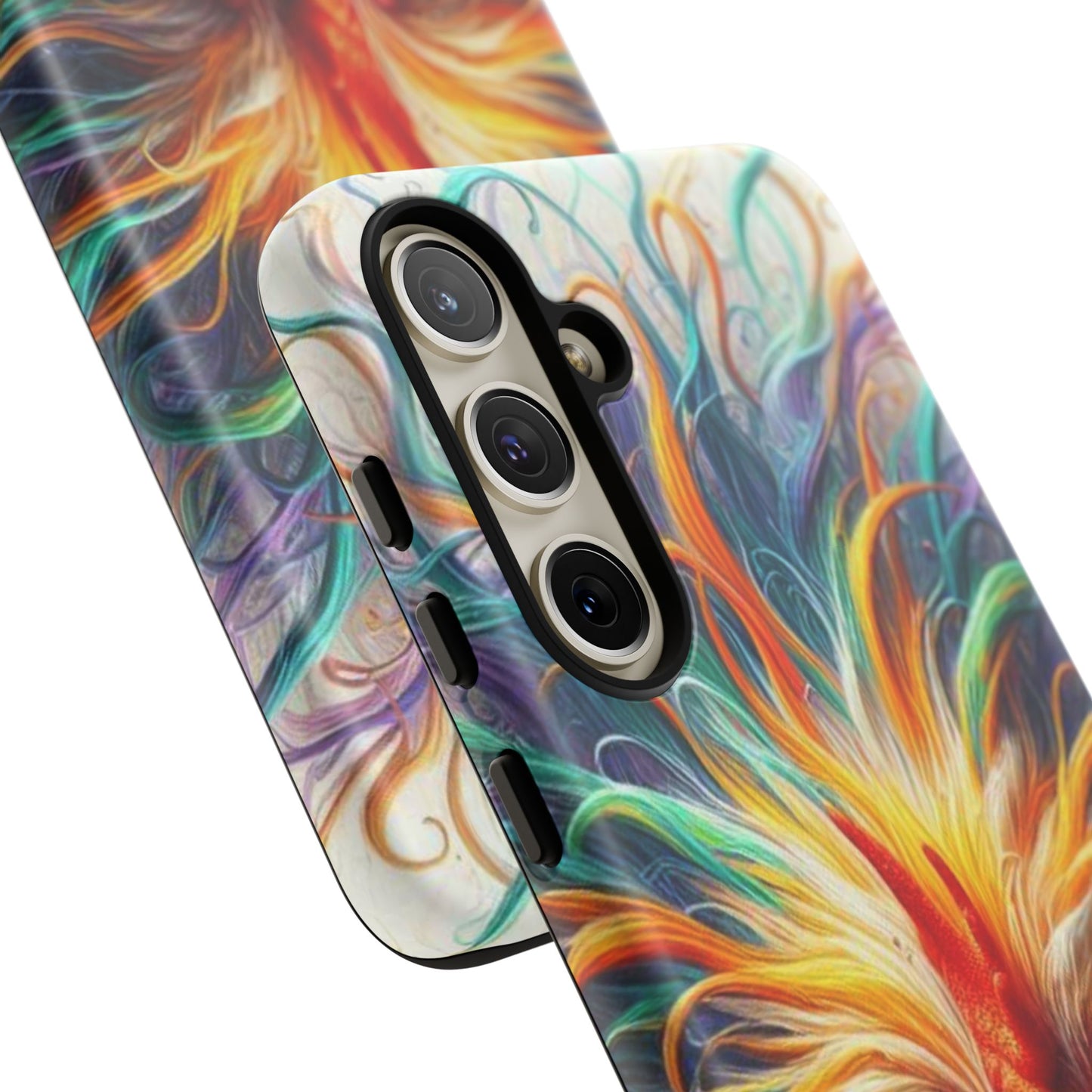 Phone Case - Frazzled Feather Friend Tough Case
