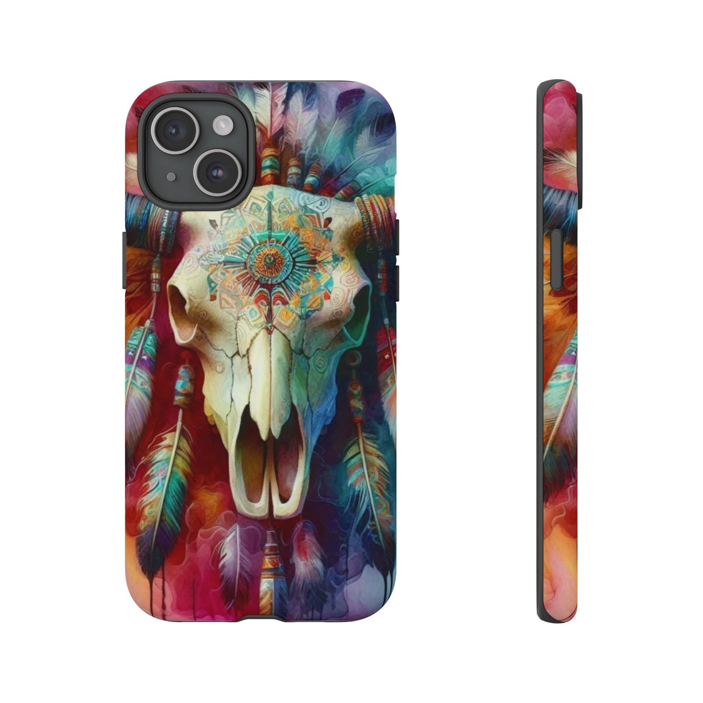 Tough Cases bull skull