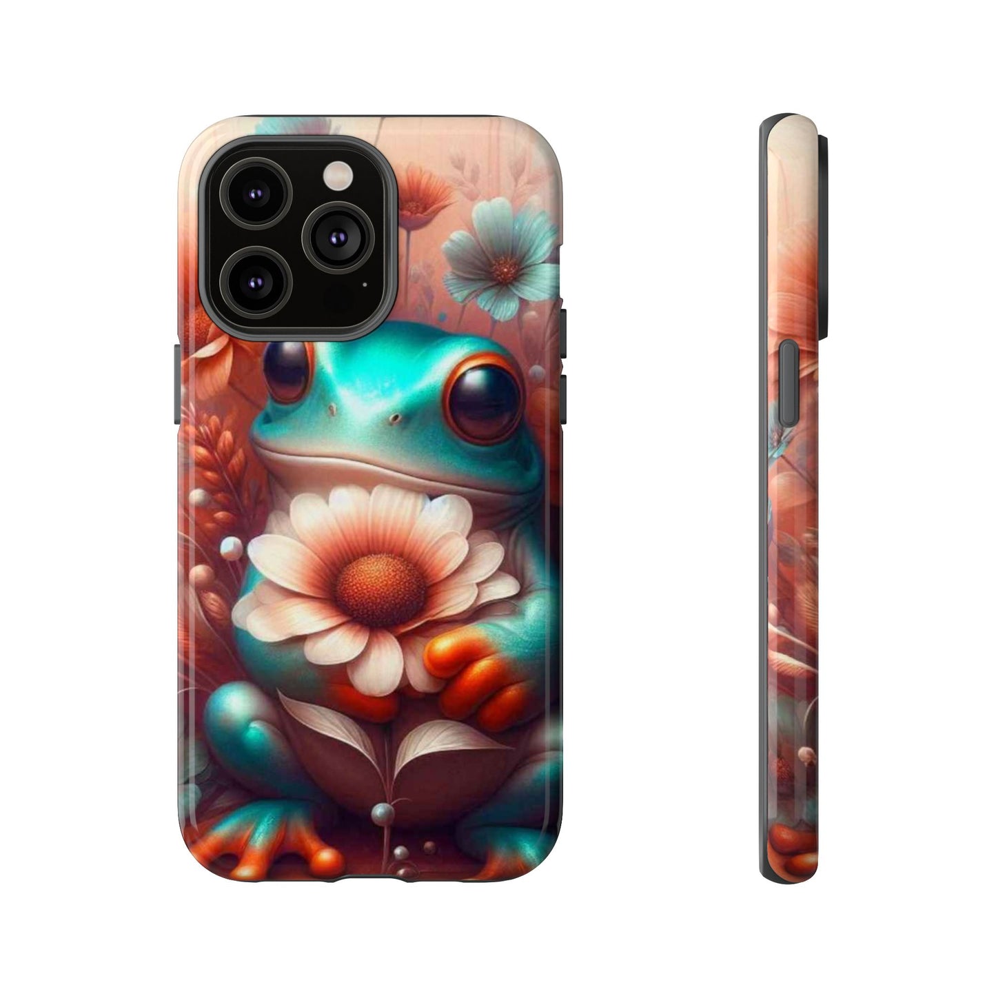 Phone Case Froggy Flower Days Tough Cases