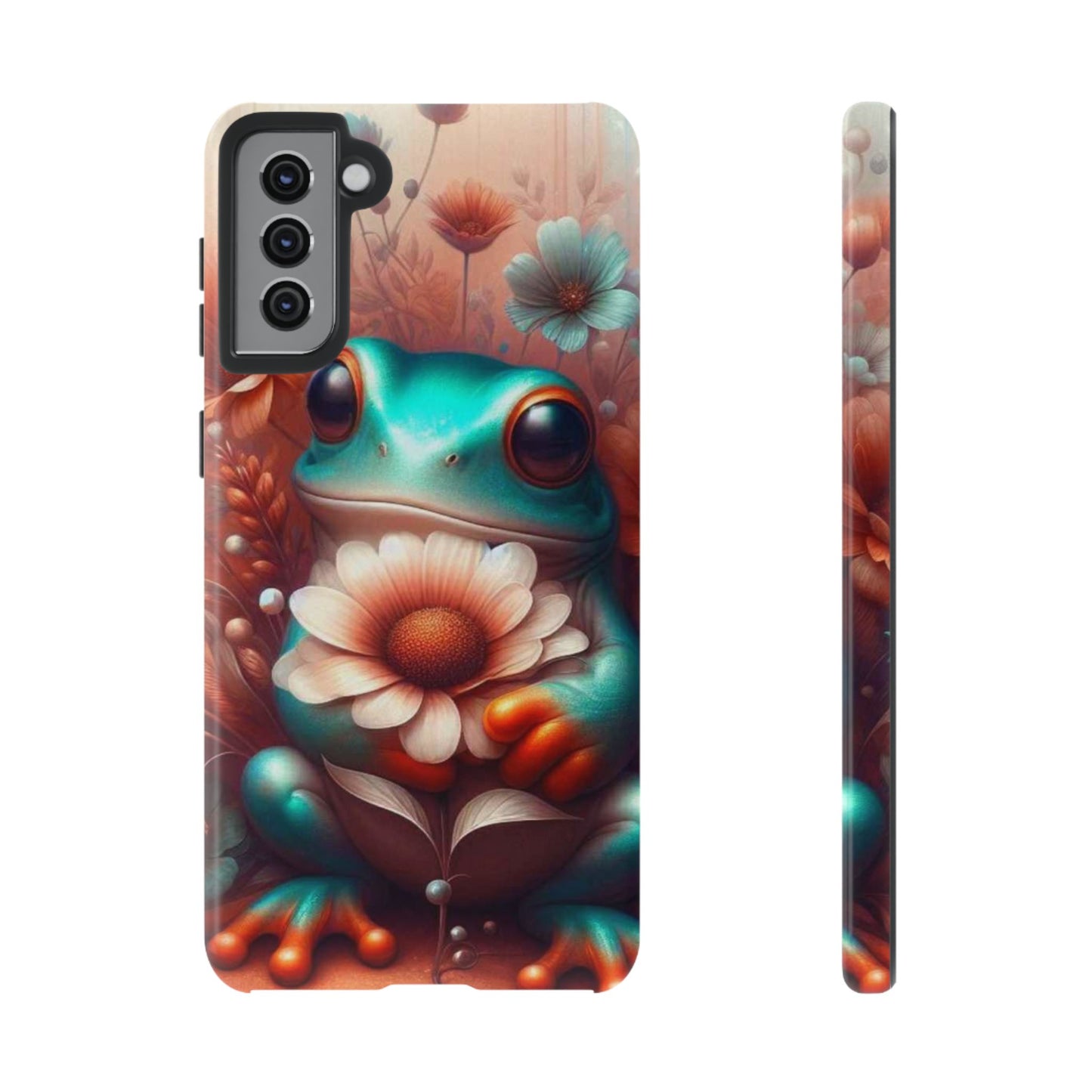 Phone Case Froggy Flower Days Tough Cases