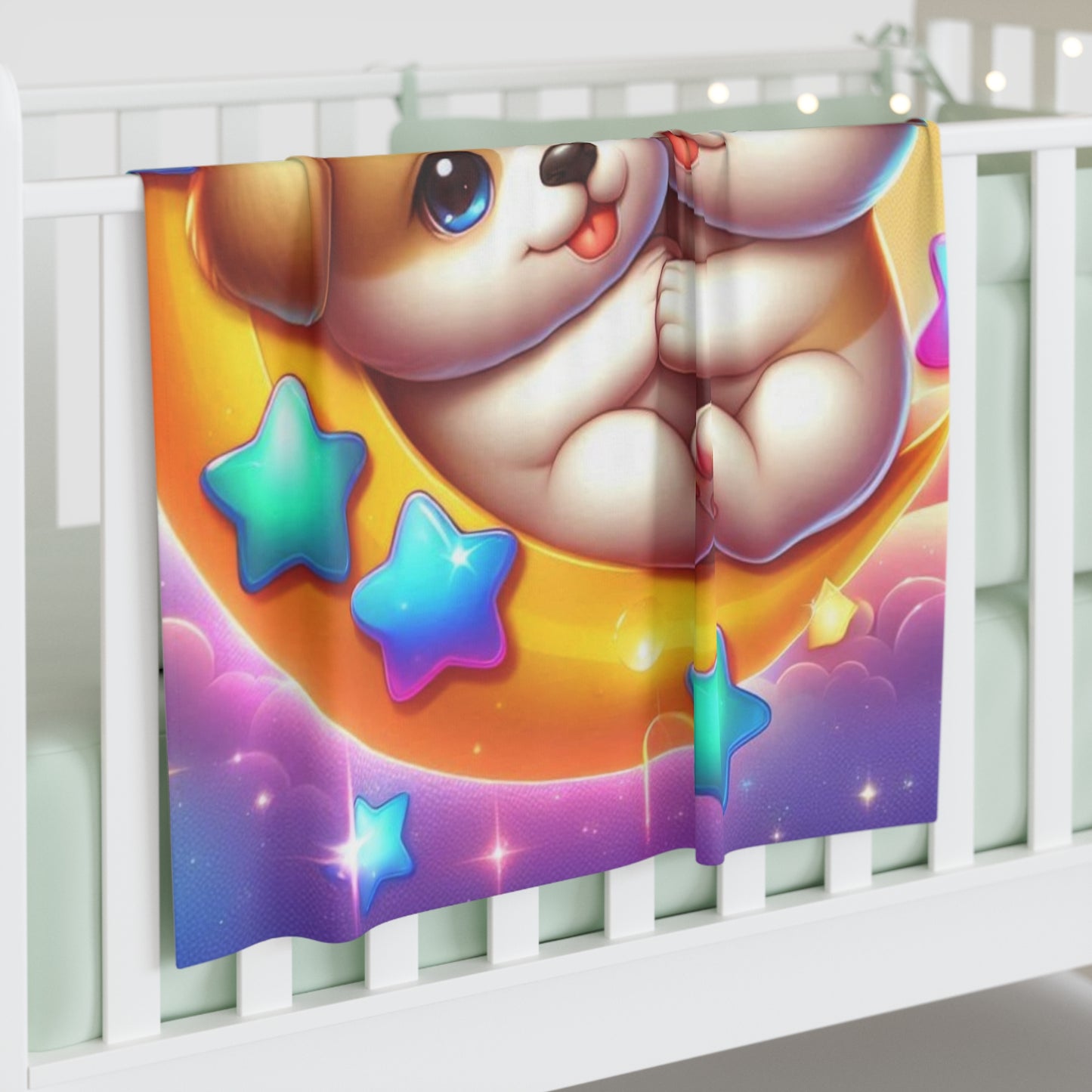 Baby Swaddle Blanket Puppy Love