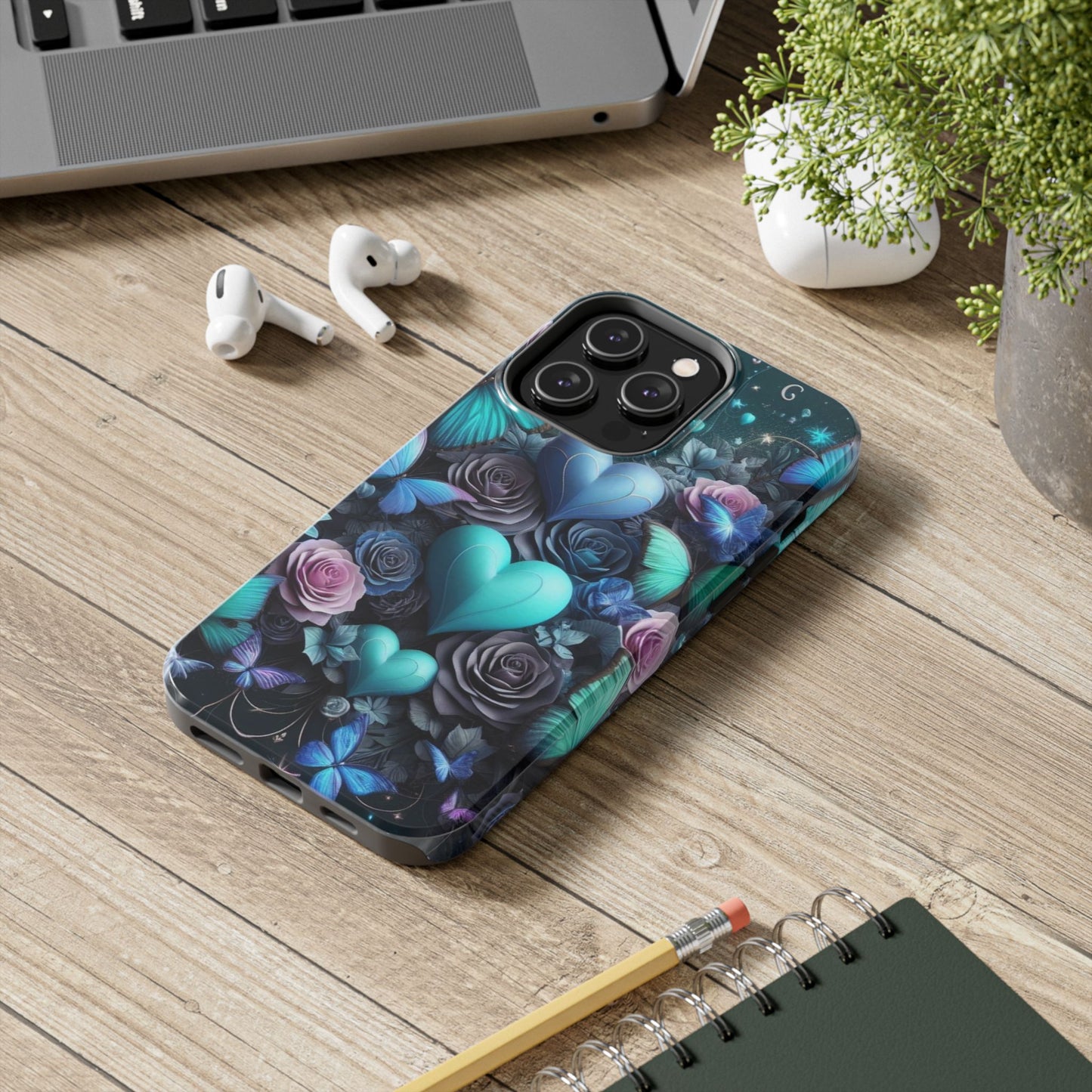 Tough Phone Cases butterfly heart