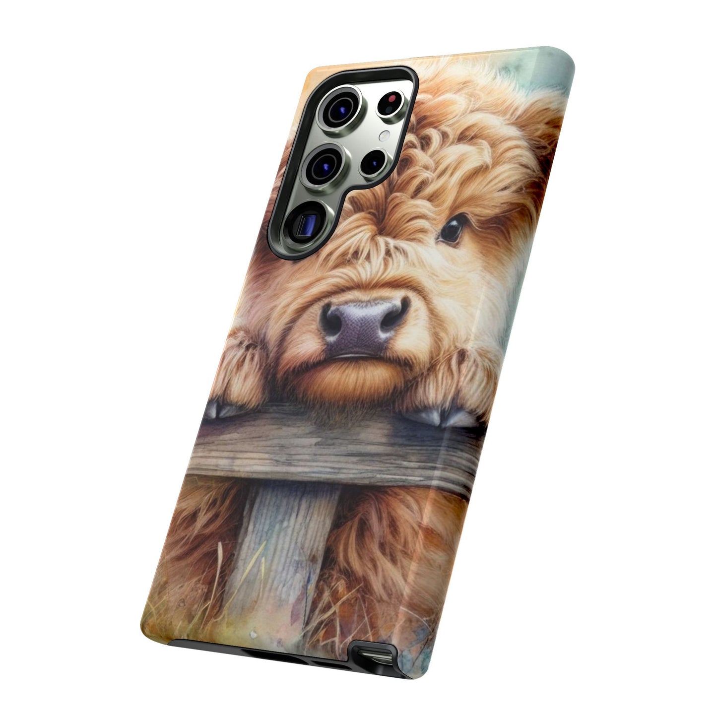 Tough Cases - Cute Highland Cow iPhone Case
