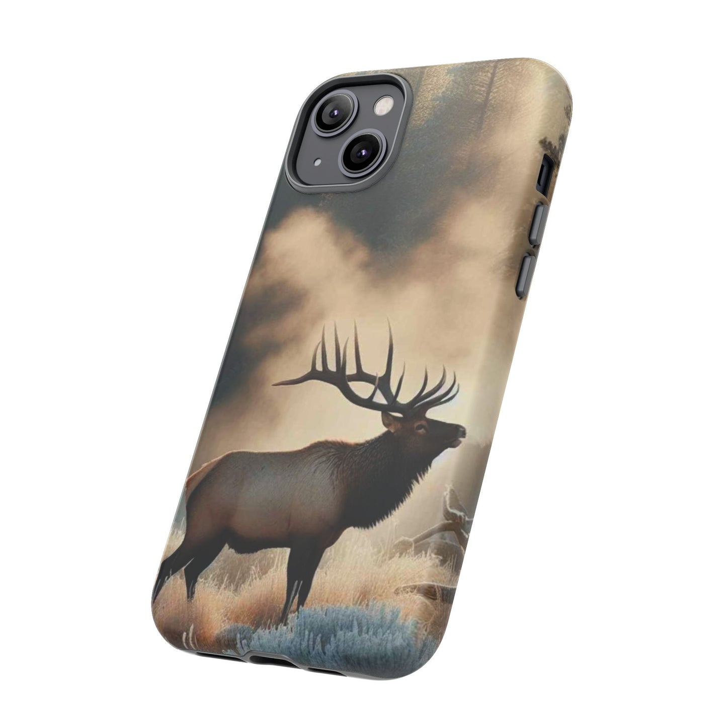 Phone Case - Elk on a Frosty Morning Design
