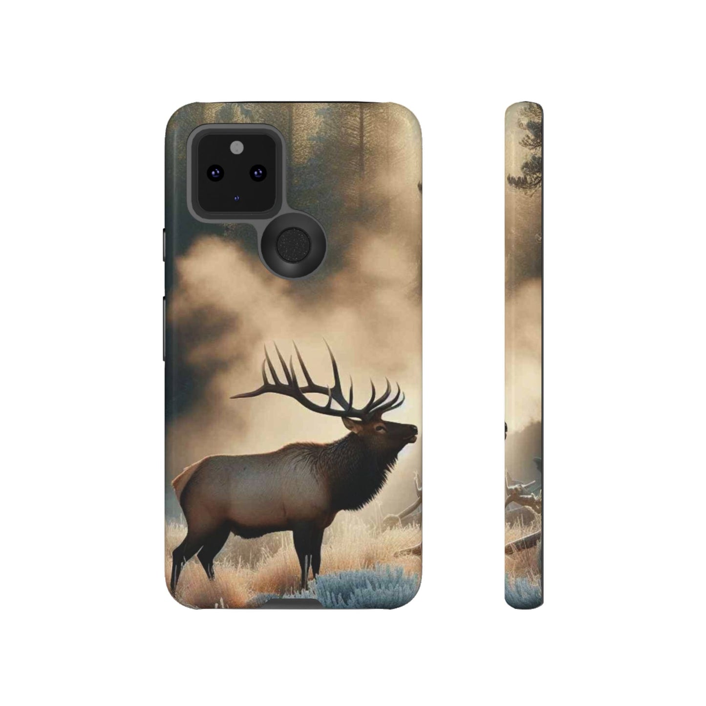 Phone Case - Elk on a Frosty Morning Design
