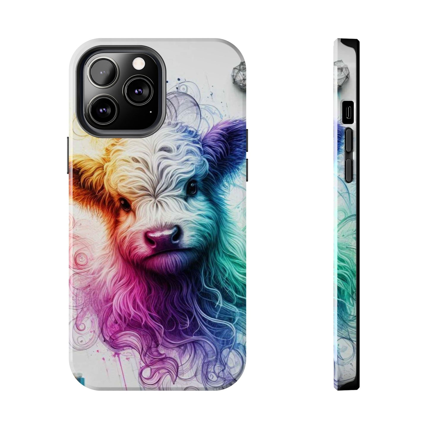 Tough Phone Cases - Cute Cow