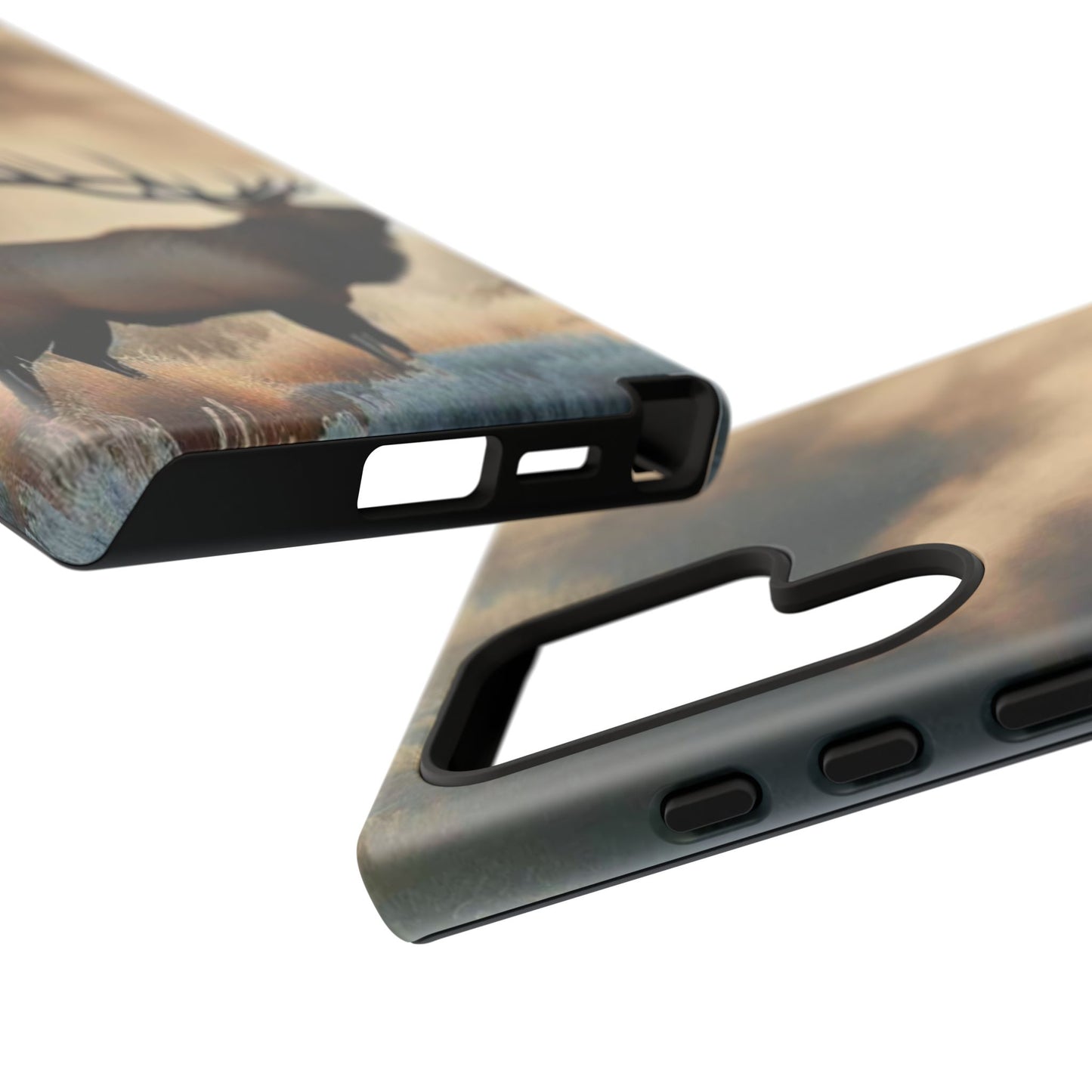 Phone Case - Elk on a Frosty Morning Design