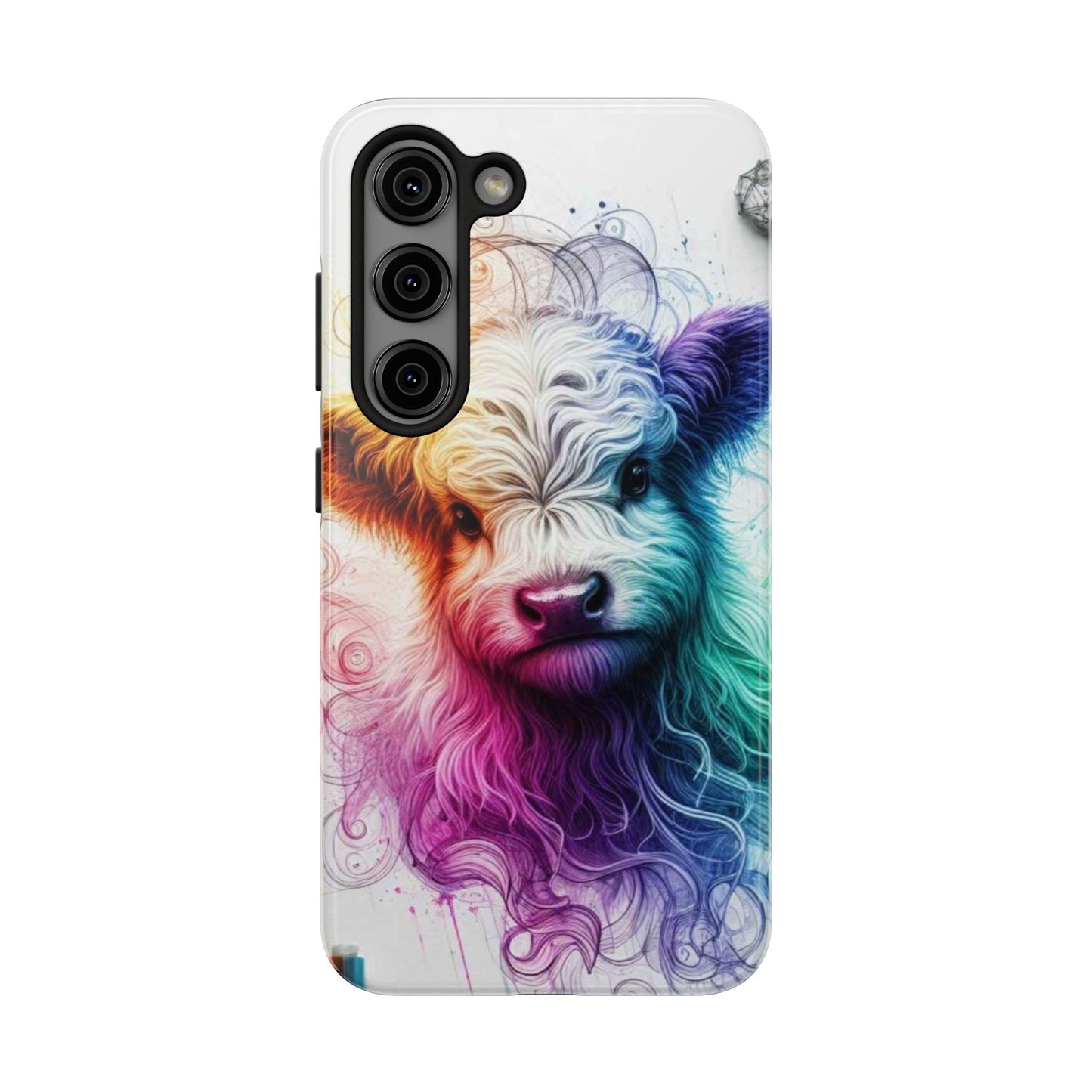 Tough Phone Cases - Cute Cow