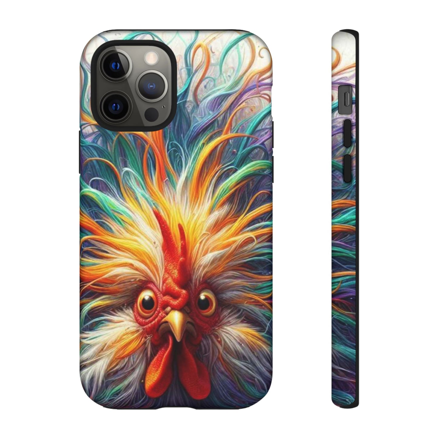Phone Case - Frazzled Feather Friend Tough Case