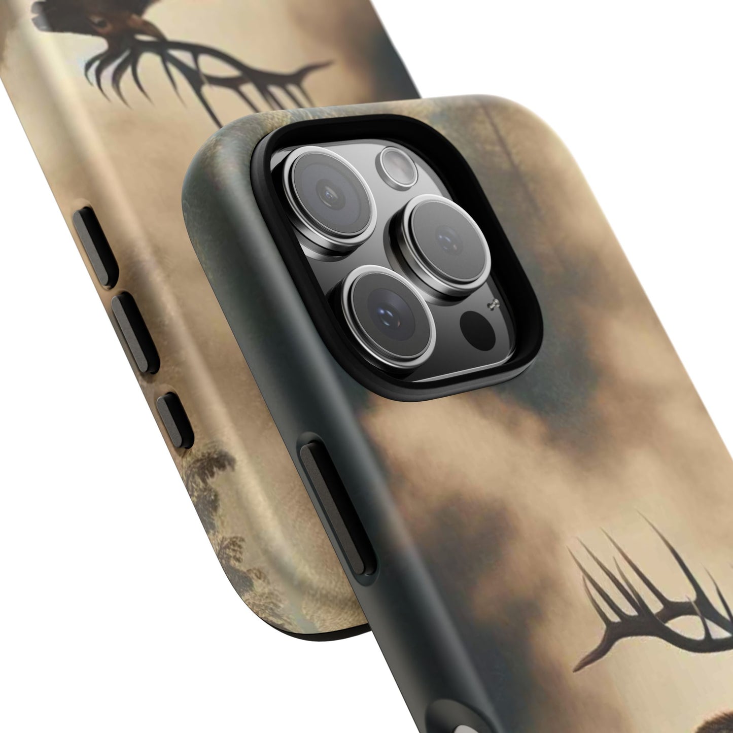 Phone Case - Elk on a Frosty Morning Design