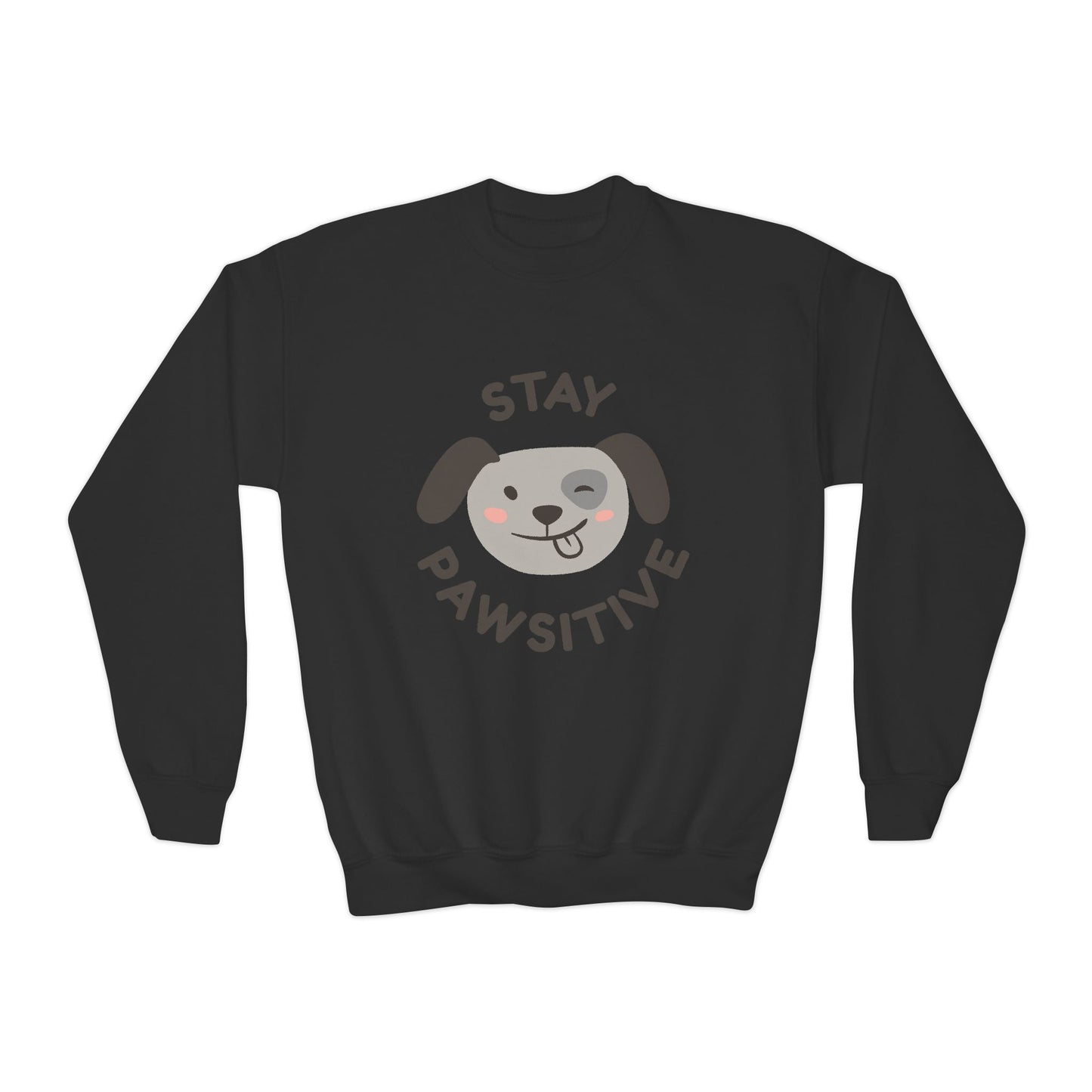 Stay Pawsitive Youth Sweatshirt