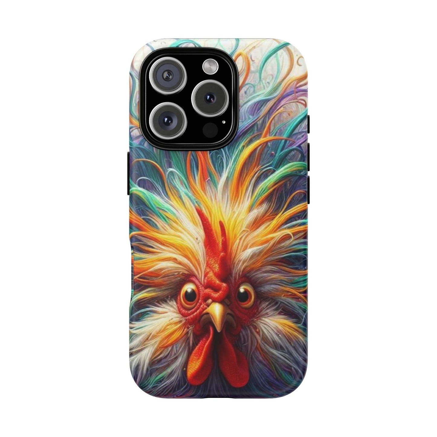 Phone Case - Frazzled Feather Friend Tough Case