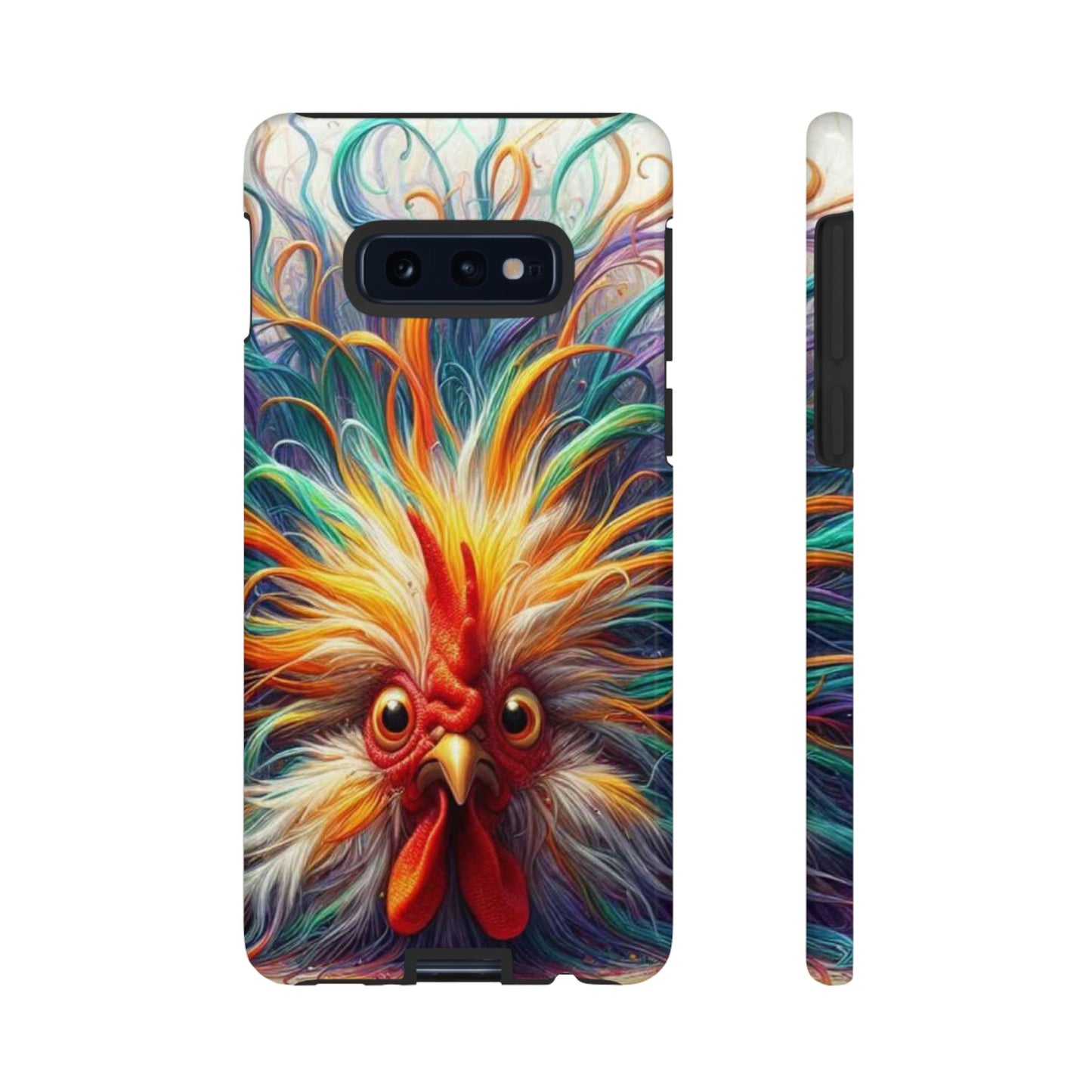 Phone Case - Frazzled Feather Friend Tough Case