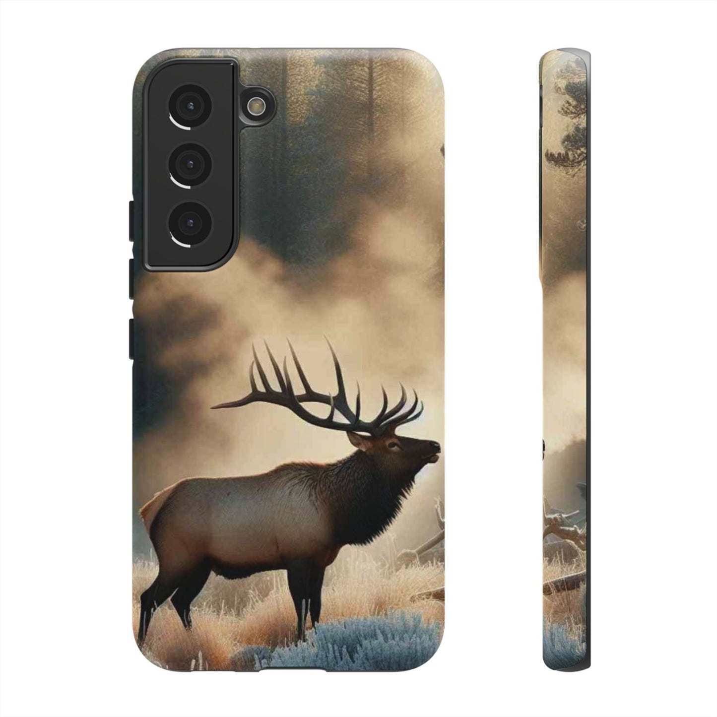 Phone Case - Elk on a Frosty Morning Design
