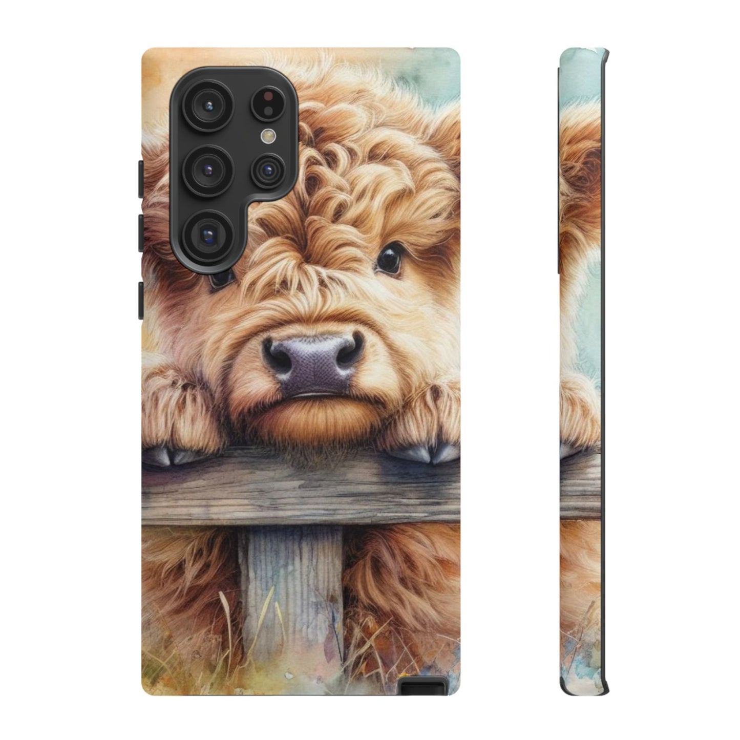 Tough Cases - Cute Highland Cow iPhone Case