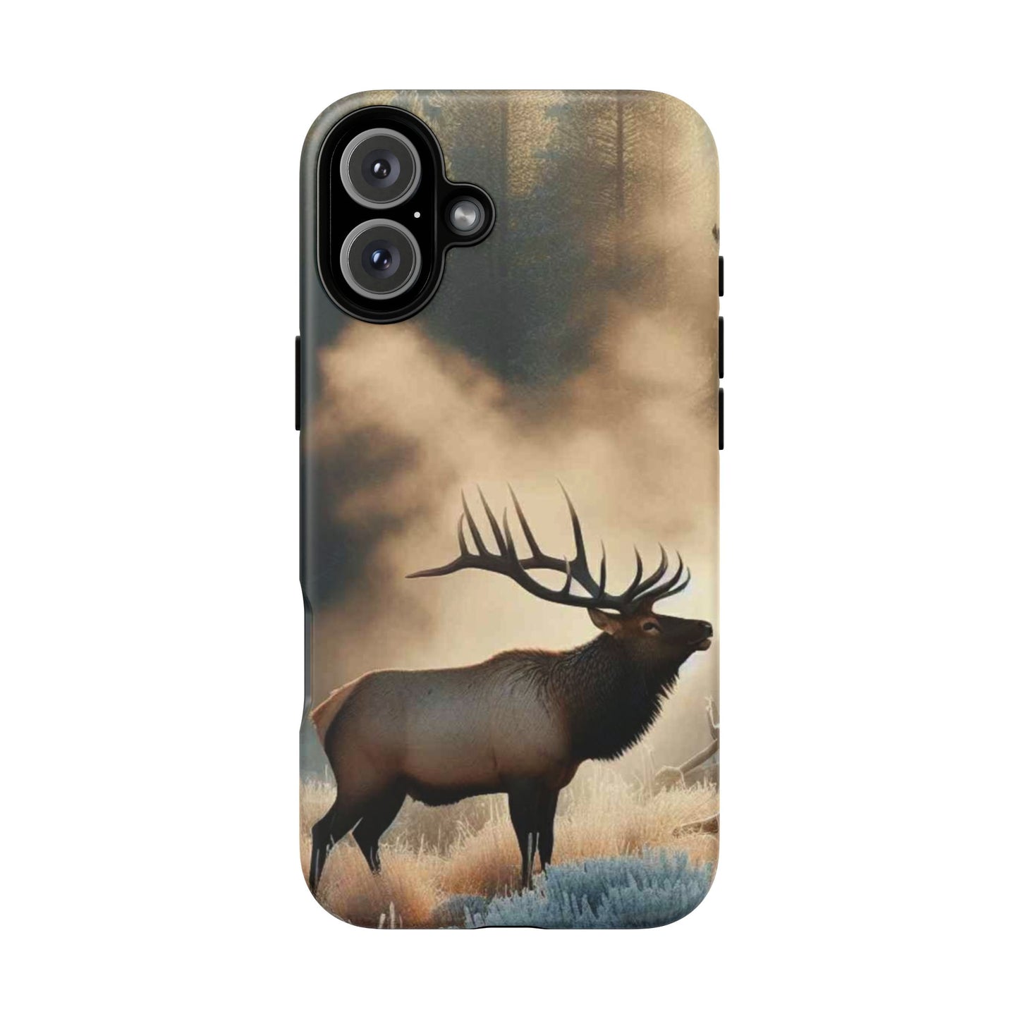 Phone Case - Elk on a Frosty Morning Design