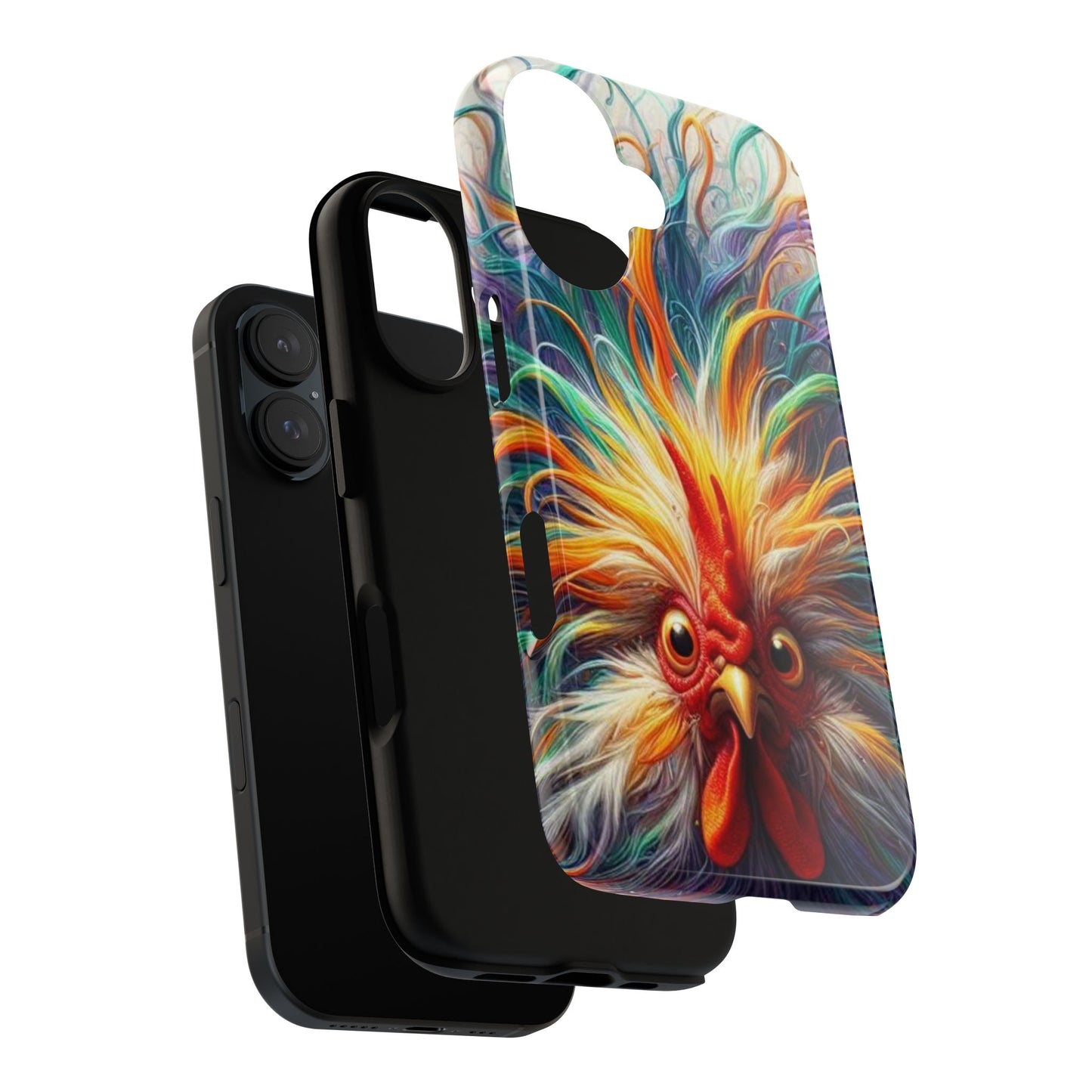 Phone Case - Frazzled Feather Friend Tough Case