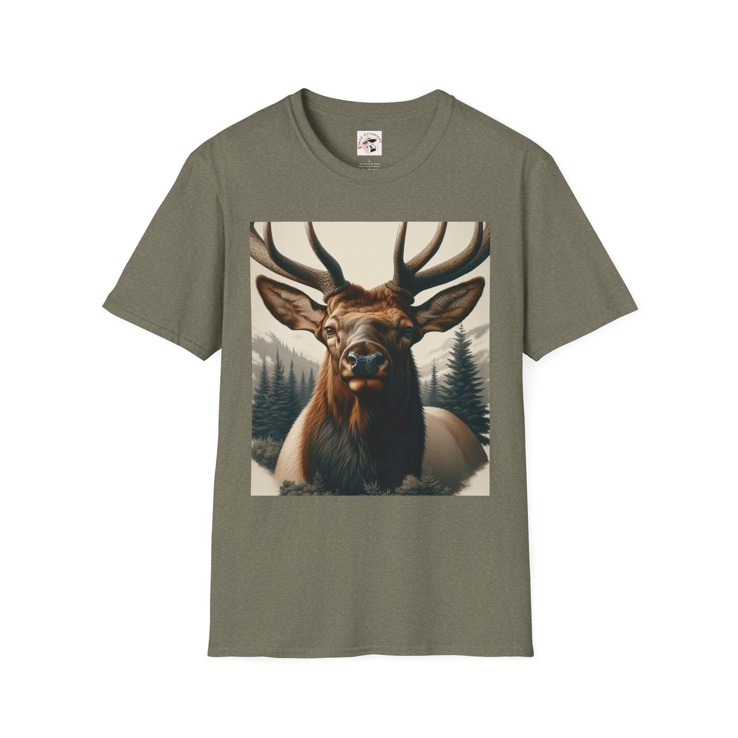 Unisex Softstyle T-Shirt - Elk