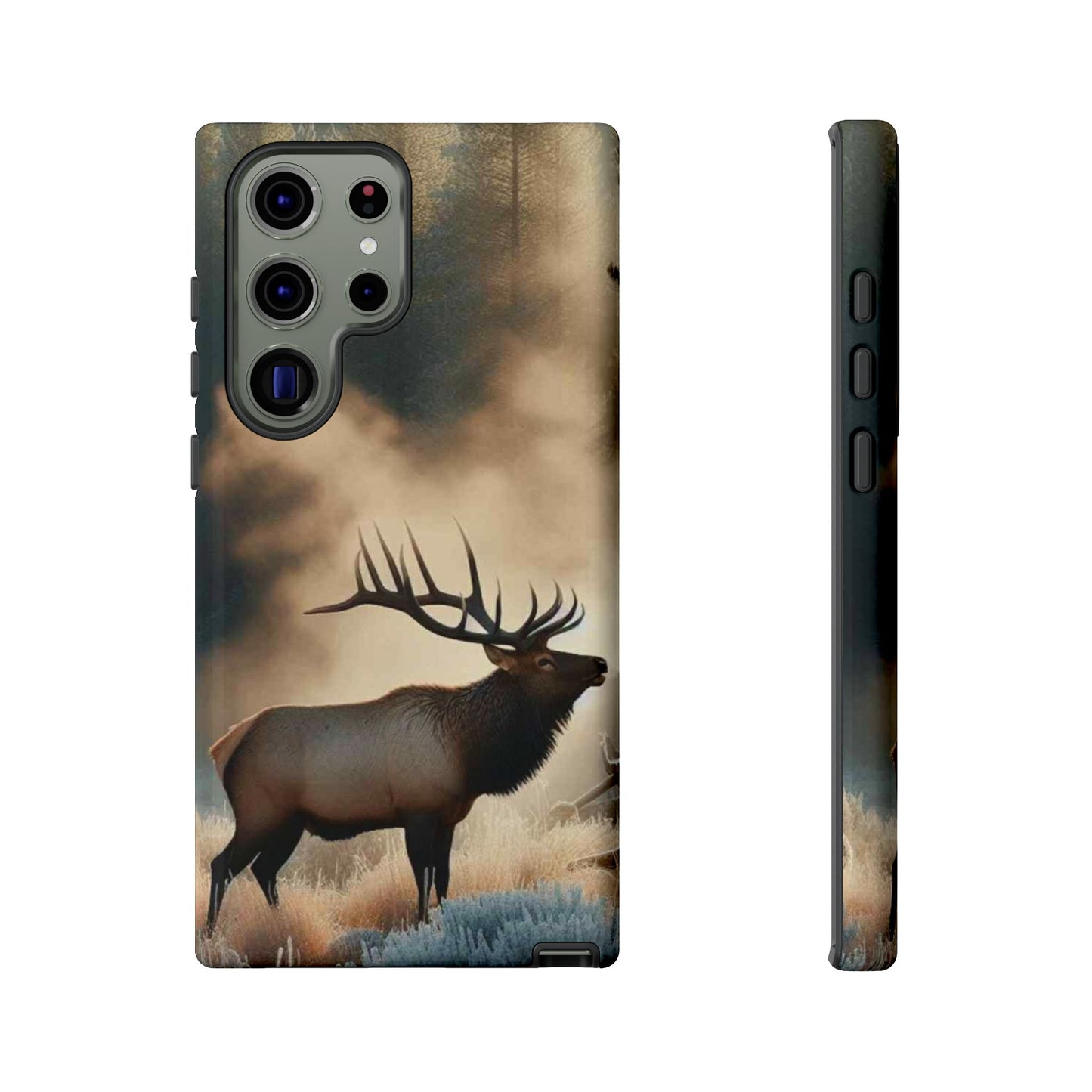 Phone Case - Elk on a Frosty Morning Design