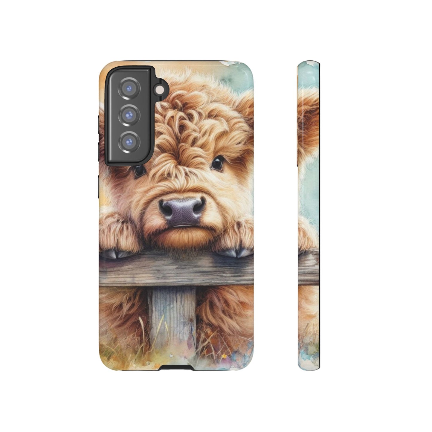 Tough Cases - Cute Highland Cow iPhone Case