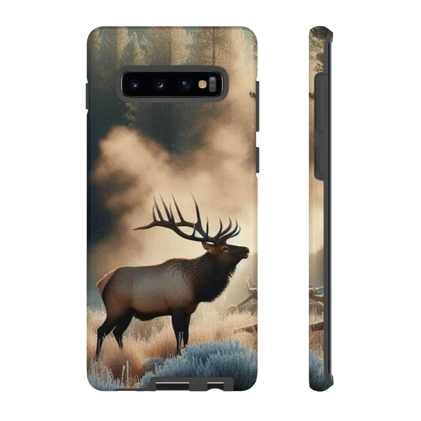 Phone Case - Elk on a Frosty Morning Design