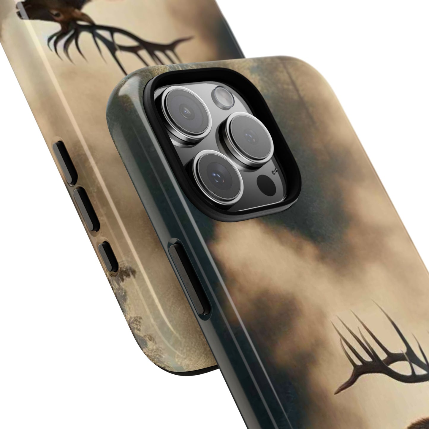 Phone Case - Elk on a Frosty Morning Design