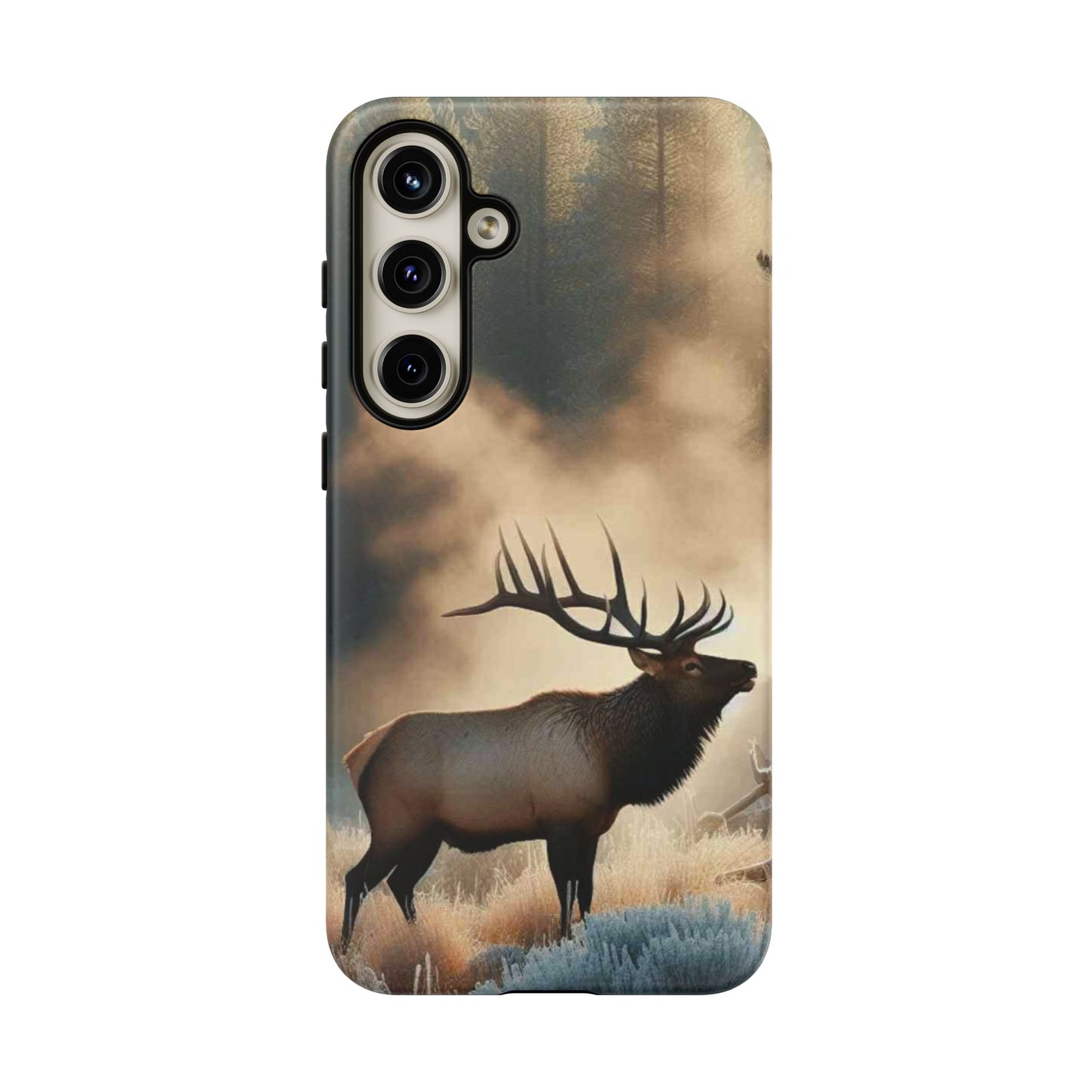 Phone Case - Elk on a Frosty Morning Design