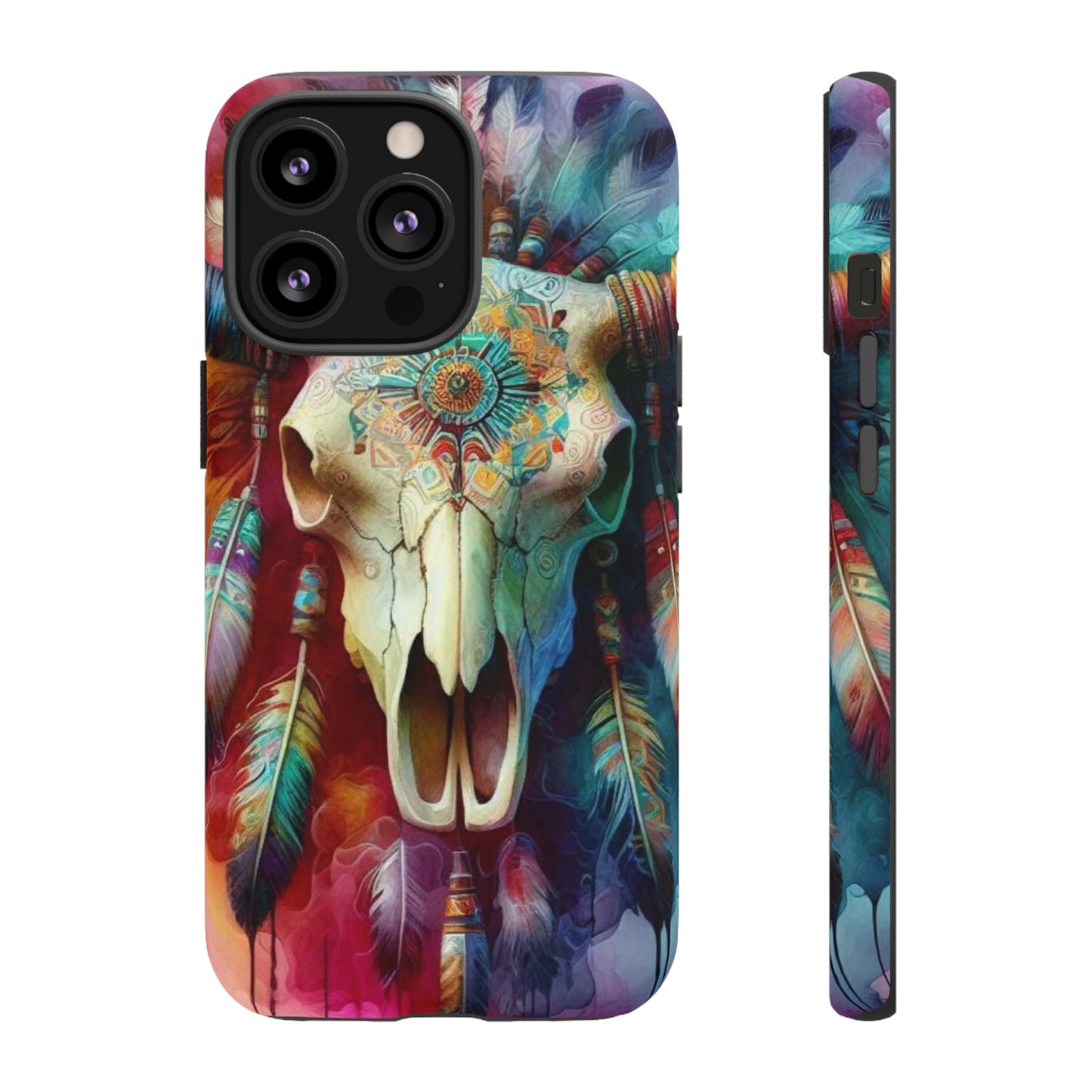 Tough Cases bull skull