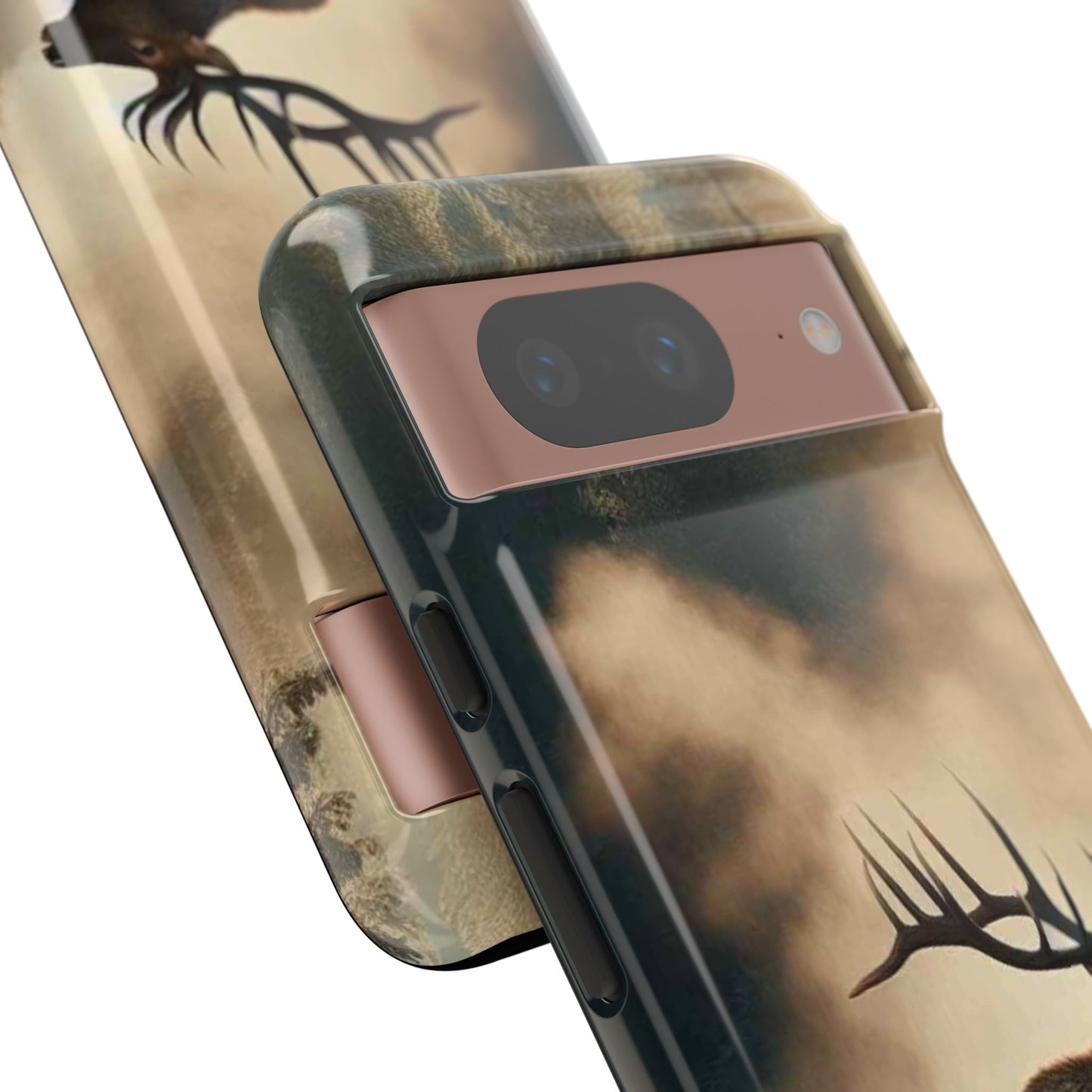Phone Case - Elk on a Frosty Morning Design