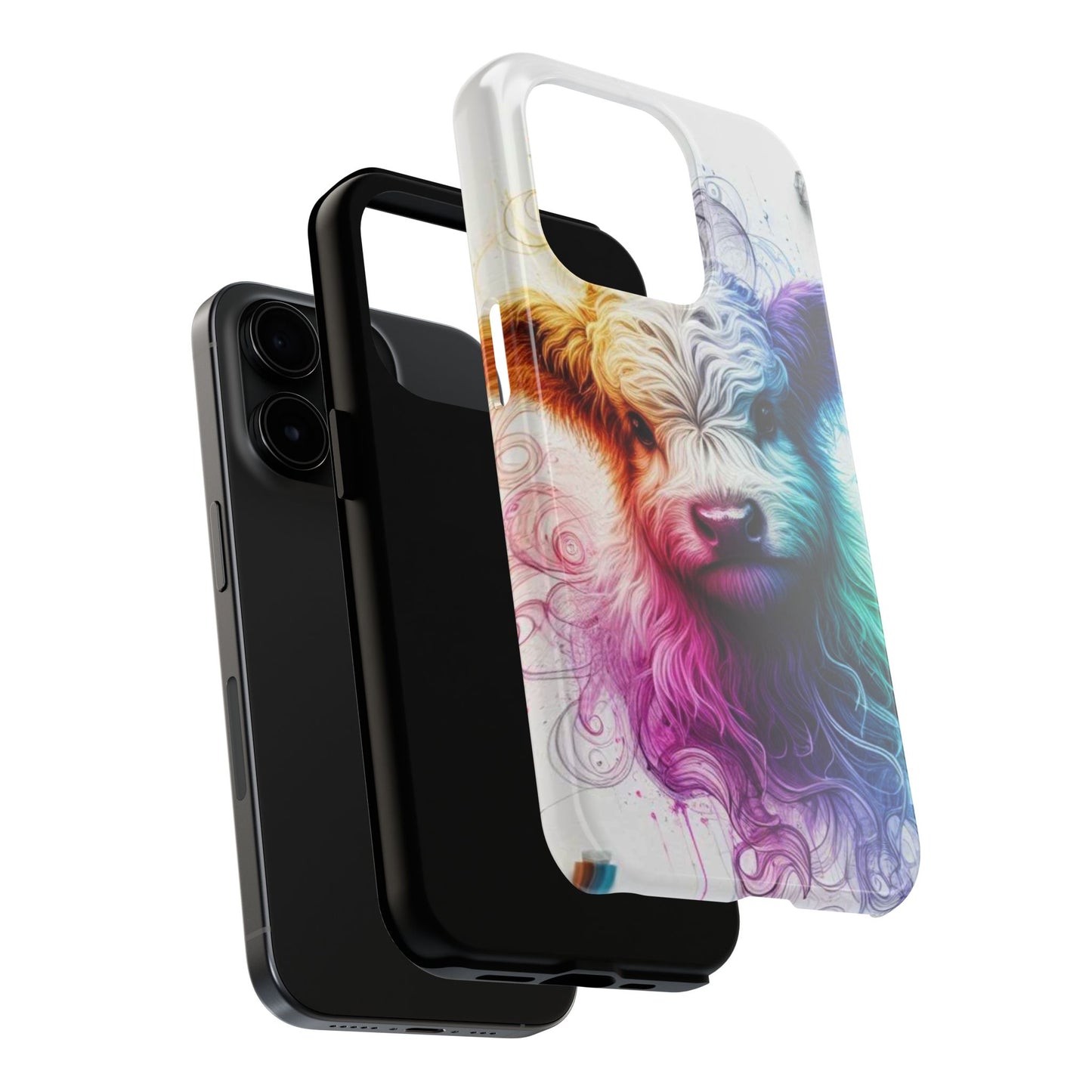 Tough Phone Cases - Cute Cow