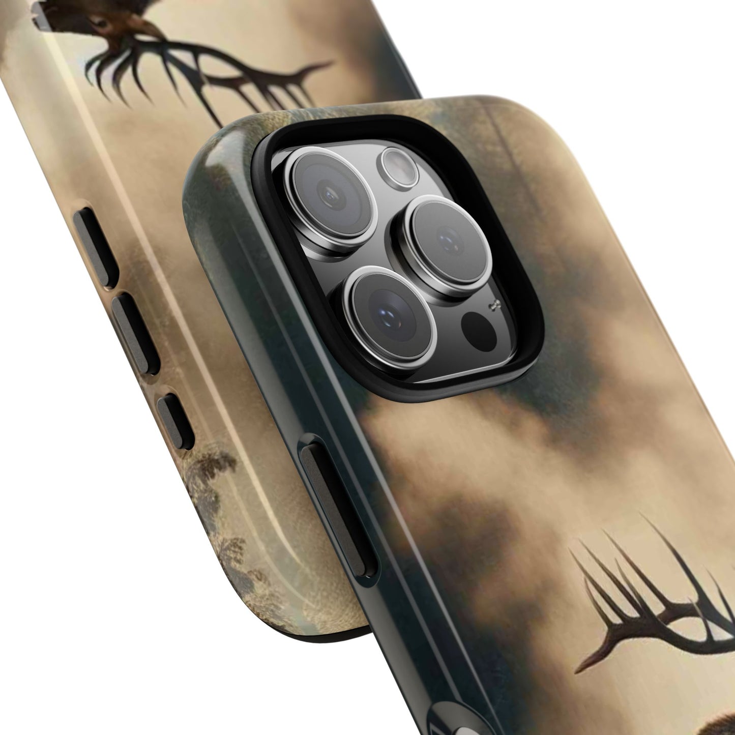 Phone Case - Elk on a Frosty Morning Design